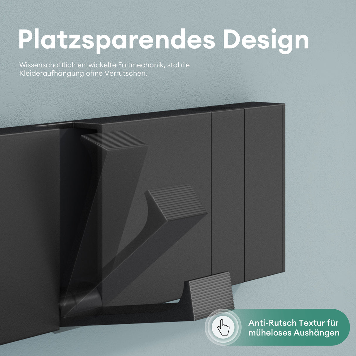 glasvilla Appendiabiti da Parete in Acciaio Inossidabile Ganci da Parete per Camera da Letto, Ingresso, Cucina, Stalo-04+05