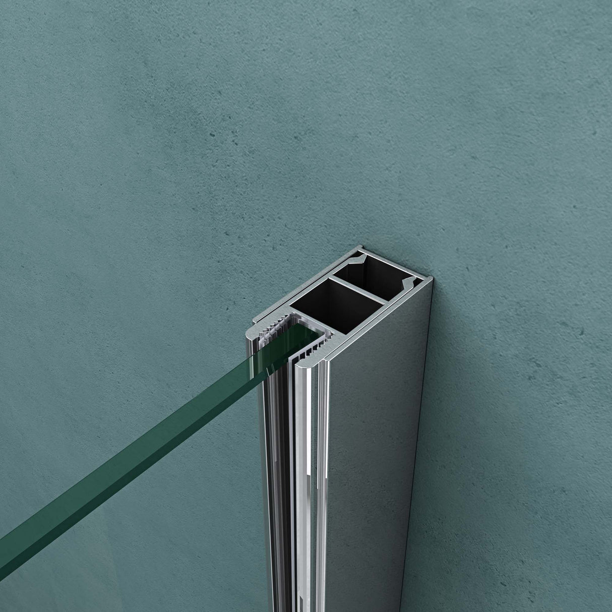 Cabine de douche pentagonale Glasvilla avec receveur, paroi de douche, verre véritable, installation au niveau du sol possible, paroi de douche en verre trempé de sécurité de 8 mm Ravenna08