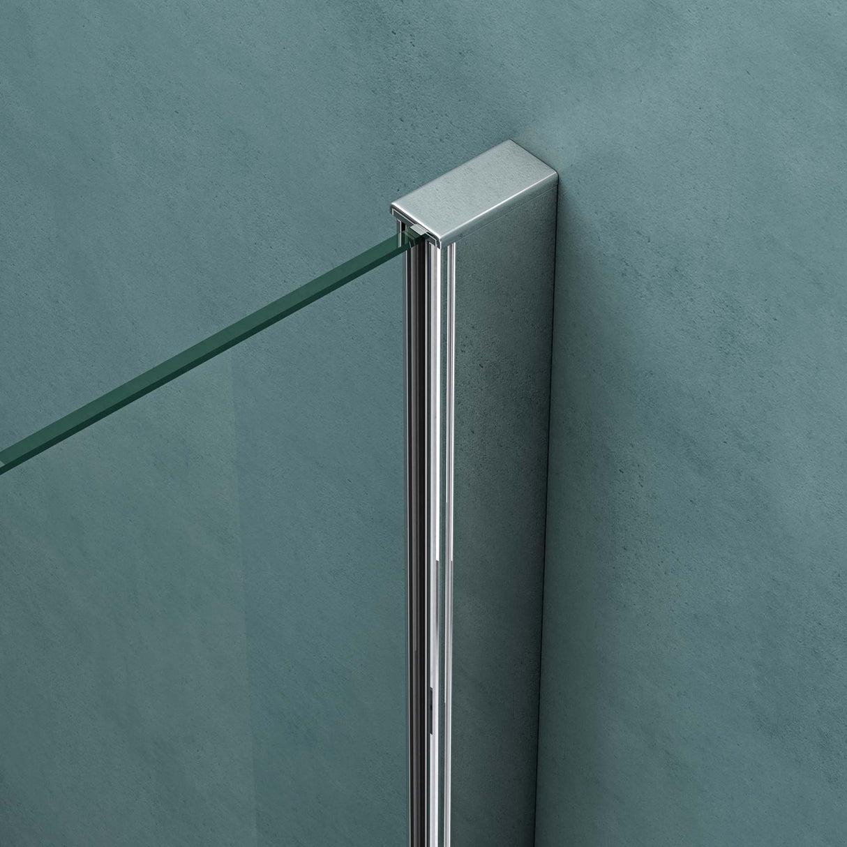 Cabine de douche pentagonale Glasvilla avec receveur, paroi de douche, verre véritable, installation au niveau du sol possible, paroi de douche en verre trempé de sécurité de 8 mm Ravenna08