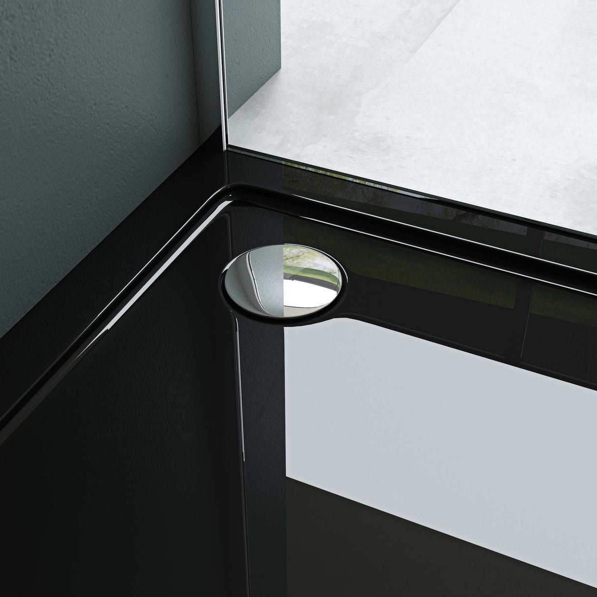 glasvilla Piatto Doccia in Acrilico Piatto Doccia a Quadrato Altezza di 4CM Faro3