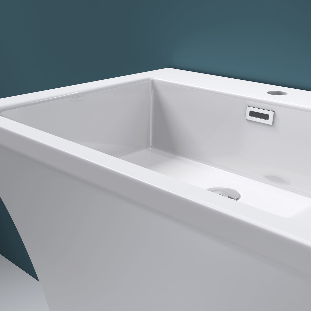 glasvilla Standwaschbecken Eckig Design Standwaschtisch Col07 Gussmarmor Design Waschplatz Waschsäule Standsäule