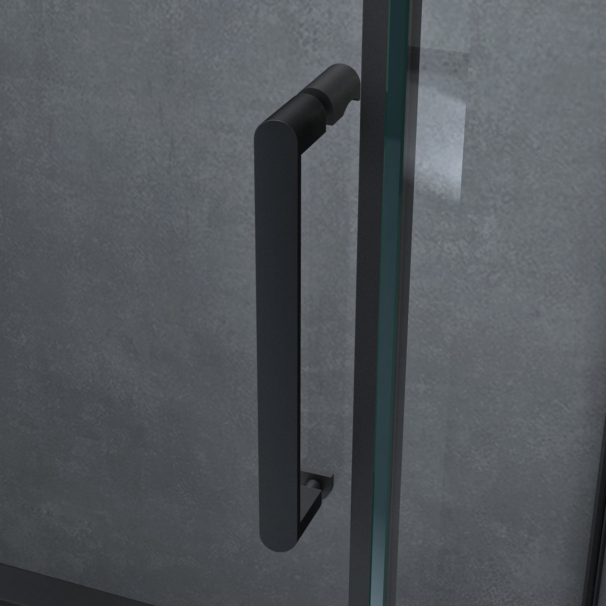 cabina de ducha glasvilla con puerta corredera separación de ducha 8mm vidrio de seguridad ESG recubrimiento nano mecanismo de elevación y descenso Rav19 negro