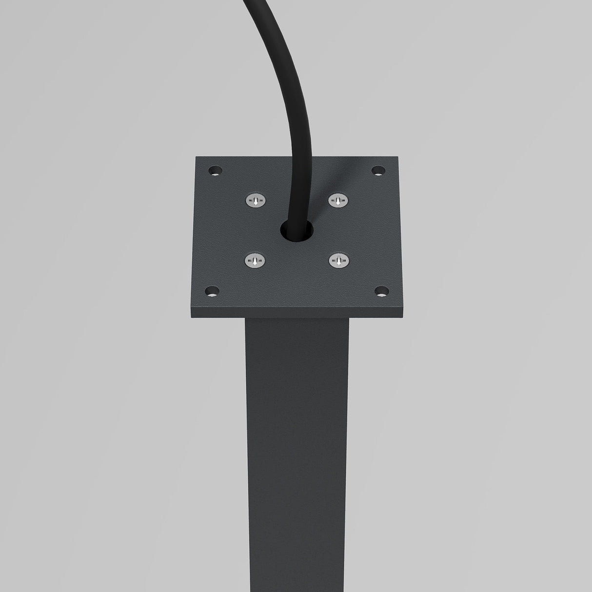 éclairage extérieur glasvilla IP65 éclairage de chemin extérieur | Borne lumineuse pour jardin, lampadaire 3000K, lampe de jardin | Lampadaire d'extérieur 3W Deus Lumina