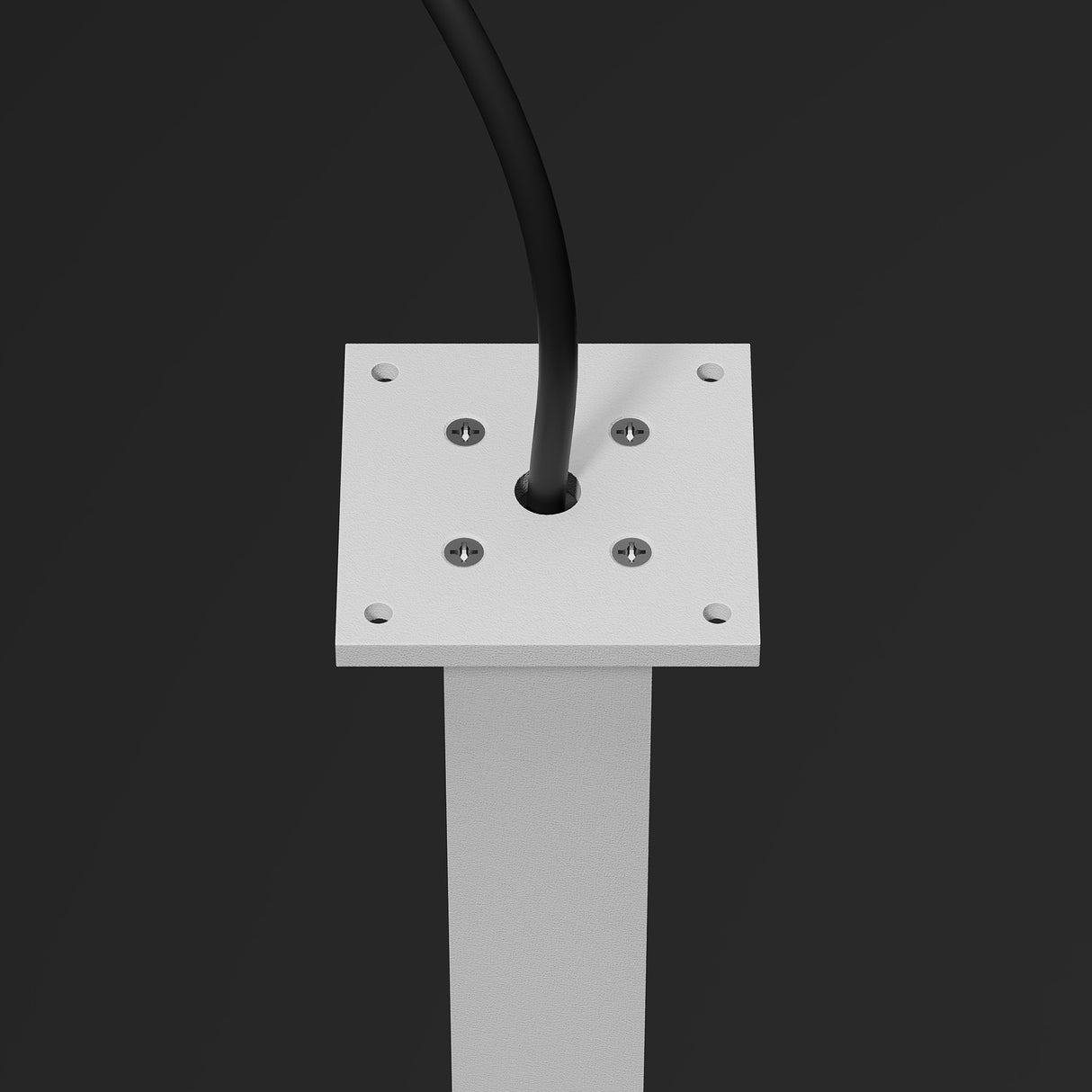 éclairage extérieur glasvilla IP65 éclairage de chemin extérieur | Borne lumineuse pour jardin, lampadaire 3000K, lampe de jardin | Lampadaire d'extérieur 3W Deus Lumina