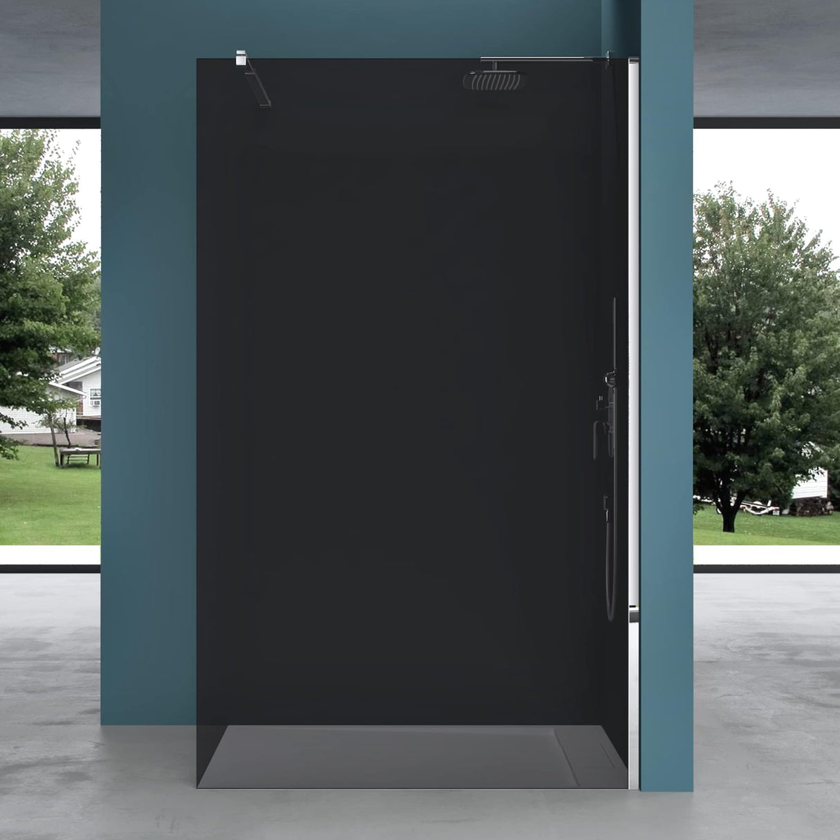 glasvilla Duschwand para ducha Duschabtrennung Walk-In Dusche ESG-Sicherheitsglas 8mm NANO Glas BRAM1 & Bram3 Bremen1VG