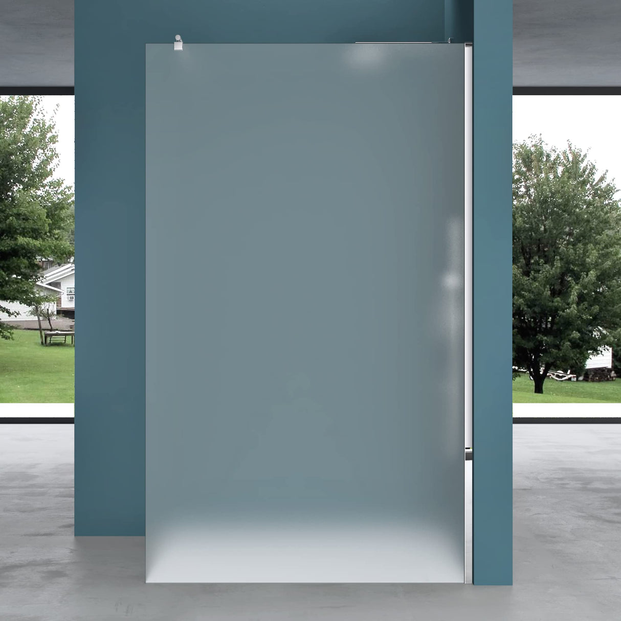 glasvilla Duschwand para ducha separación de ducha Walk-In ducha vidrio de seguridad ESG 8mm NANO vidrio BRAM1 & BRAM3 Bremen1VS