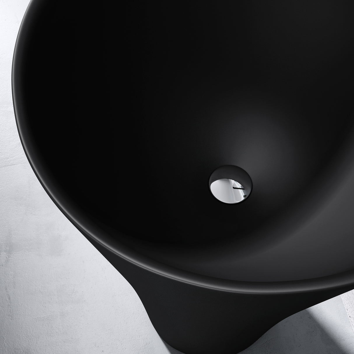 glasvilla Waschbecken Standwaschbecken aus Mineralguss Waschtischsäule Standsäule Colossum33