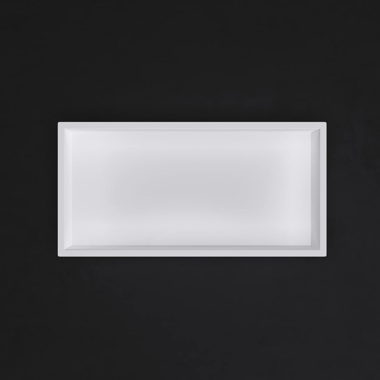 glasvilla Duschnische Bad Wandnische befliesbar aus Edelstahl Duschregal einfache Montage