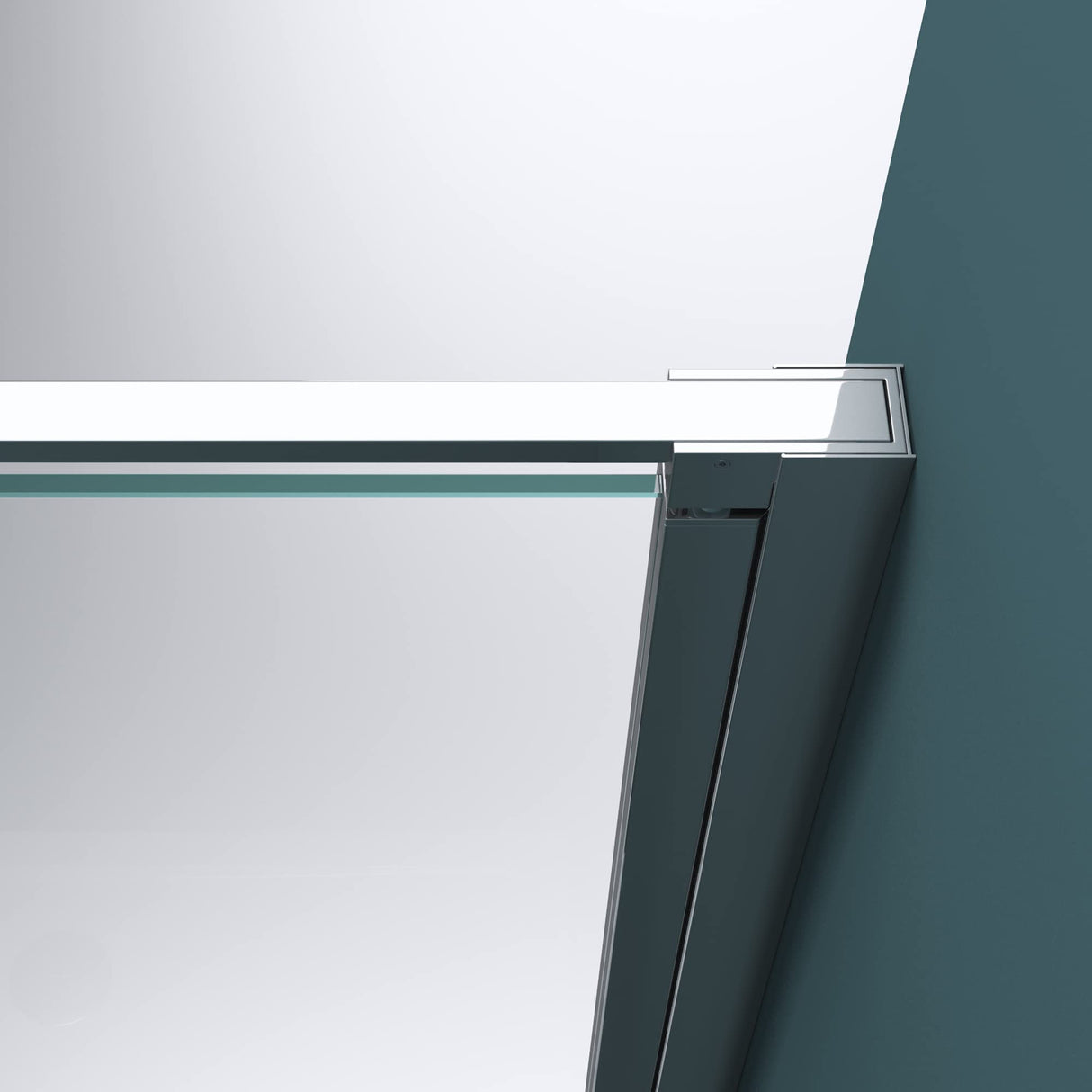 glasvilla Box Doccia a Nicchia in Vetro Trasparente 8mm Box Doccia Cromo e Nero con Porte Pieghevoli Cabina Bagno con Sistema Rotatorio di Sollevamento e Abbassamento Teramo66