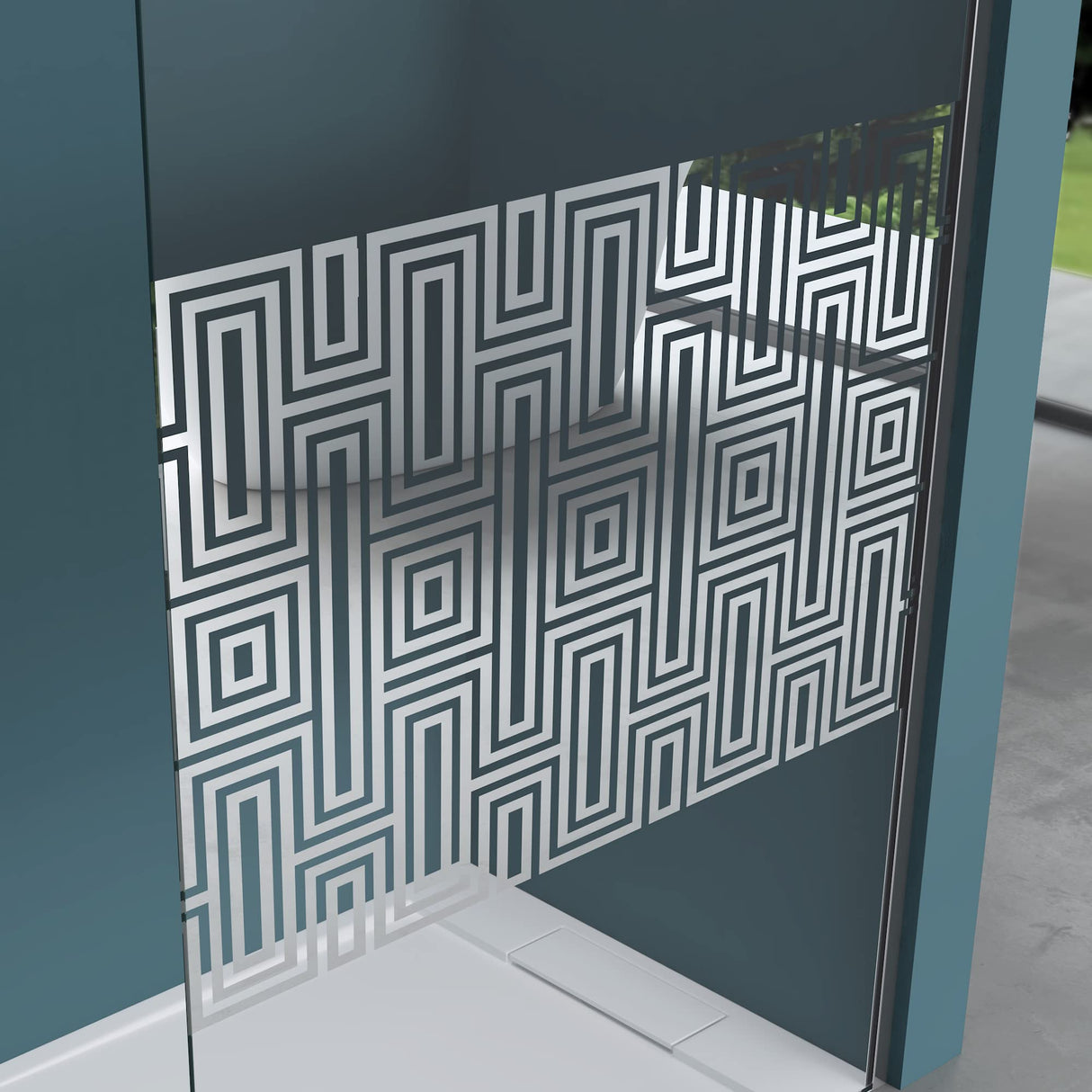 glasvilla Duschwand para ducha Duschabtrennung Walk-In ESG-Sicherheitsglas 10mm NANO Glas BRAM1&3 Bremen2DM