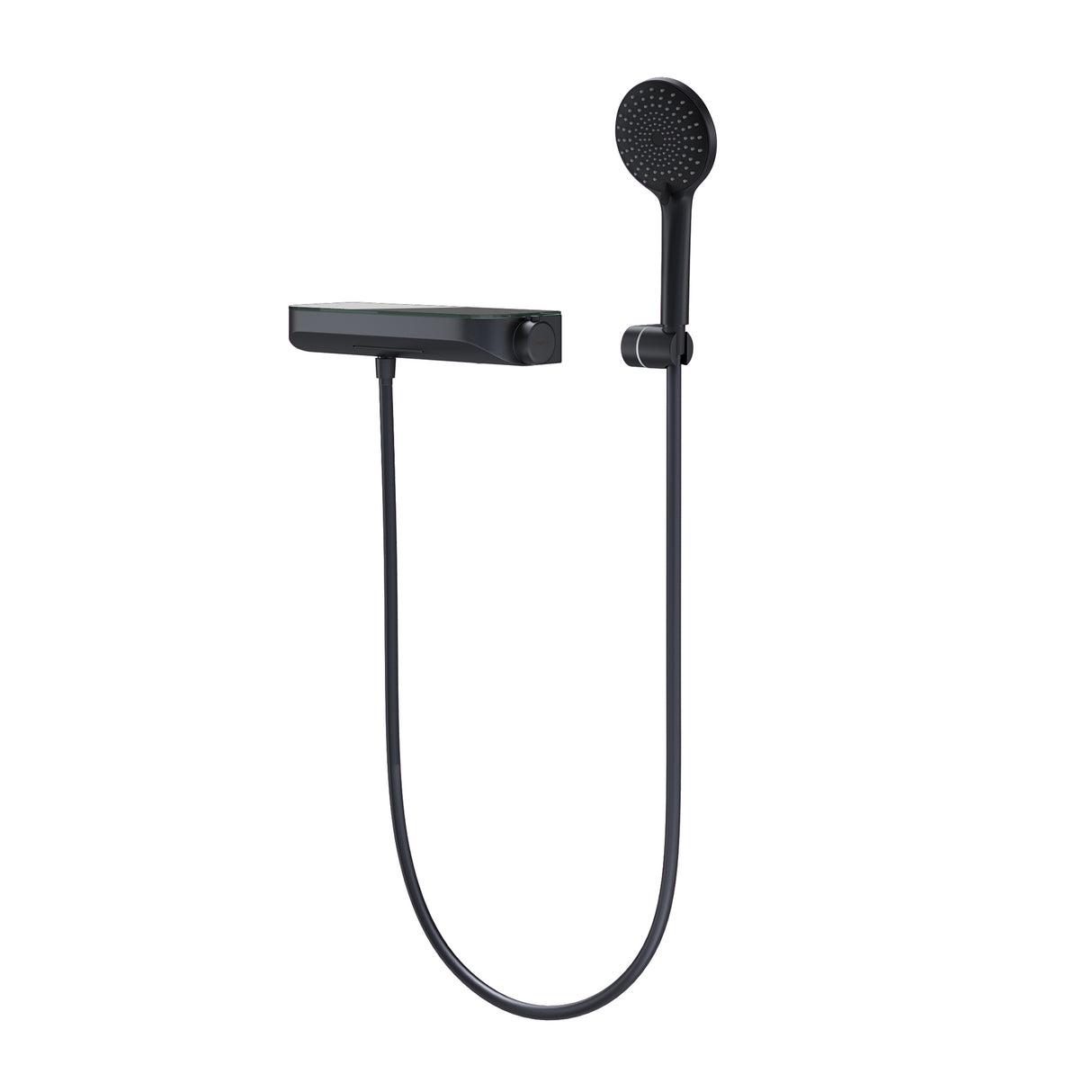 glasvilla Termostato Grifo de Bañera con Ducha de Mano Grifo de Bañera Termostato de Bañera 4 Tipos de Chorro Grifo de Pared para Bañera de Latón incl. Manguera de Ducha Sistema de Ducha8