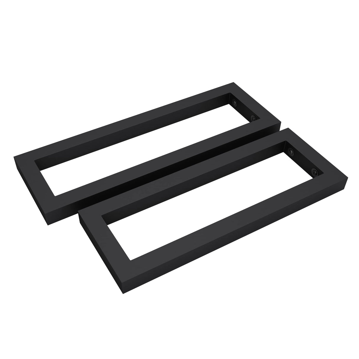 glasvilla Supporto da Parete per Lavandino Lavabo d'Appoggio Mensole Reggimensola Porta-Asciugamani in Acciaio Inossidabile, 2 Pezzi, WH01