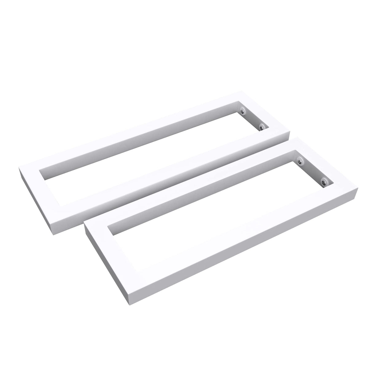 glasvilla Supporto da Parete per Lavandino Lavabo d'Appoggio Mensole Reggimensola Porta-Asciugamani in Acciaio Inossidabile, 2 Pezzi, WH01