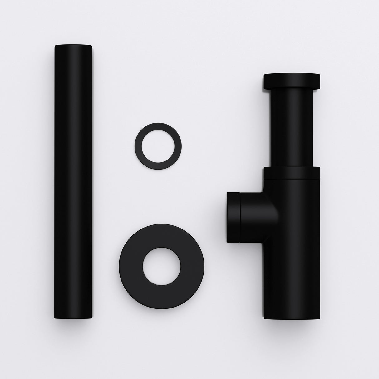 glasvilla Ablaufgarnitur für Waschbecken und Waschtisch Geruchsverschluss, Material: Messing, Anschlussgewinde