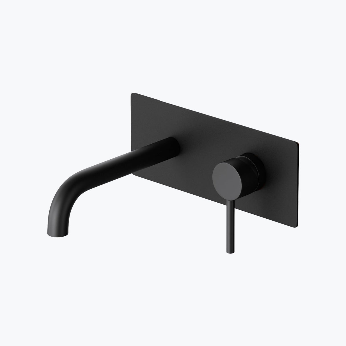 glasvilla Armatur Wandarmatur edel verchromt Waschbeckenarmatur inkl. Einbaukörper