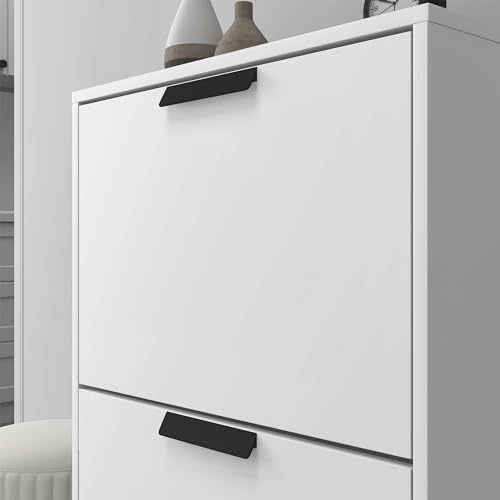 glasvilla Schuhschrank Schuhkommode Schuhkipper BxTxH: 60x28x89 cm Schmal zapatero Muebles Schuhschrank01