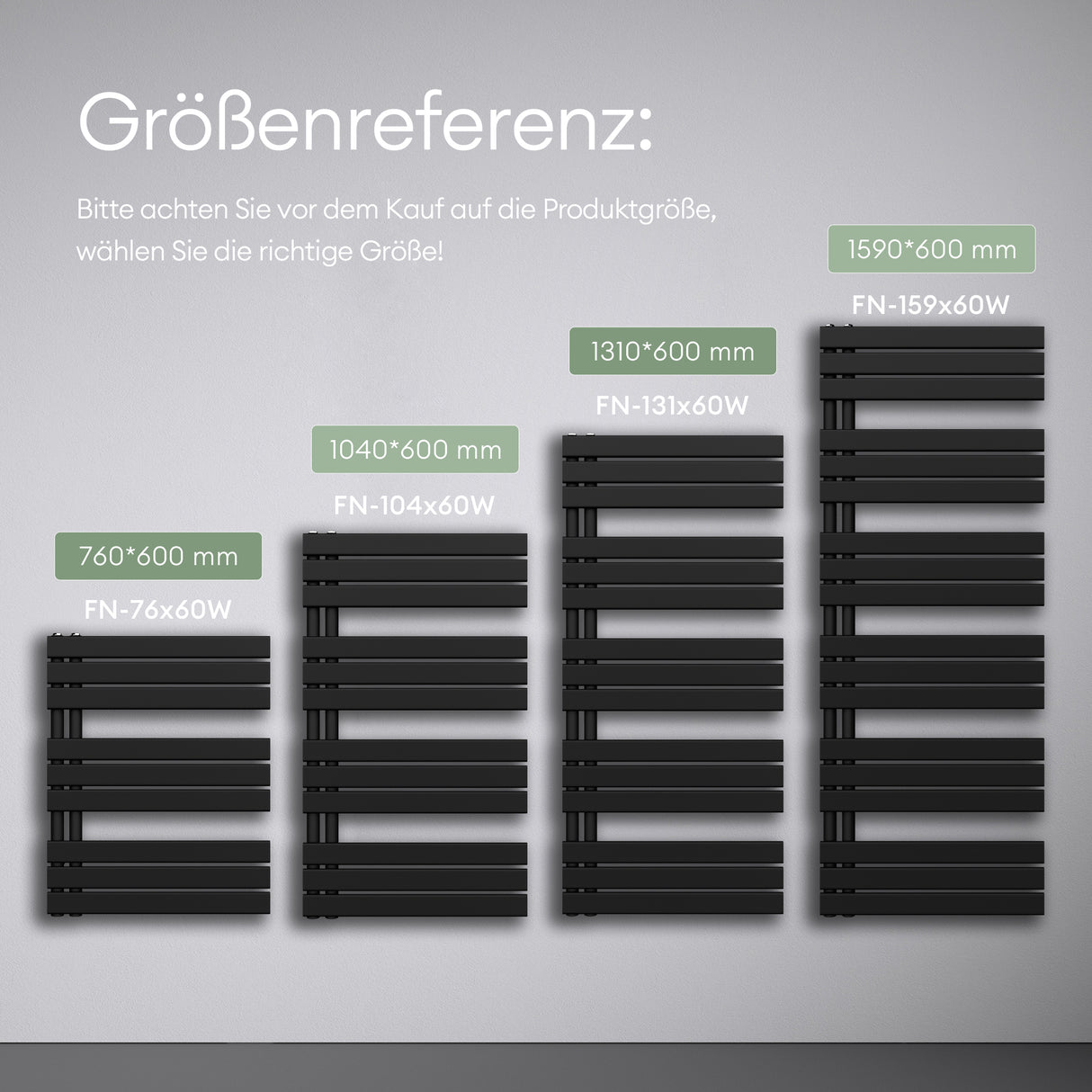 radiateur de salle de bain glasvilla radiateur sèche-serviettes de salle de bain à raccordement latéral plat sèche-serviettes FN