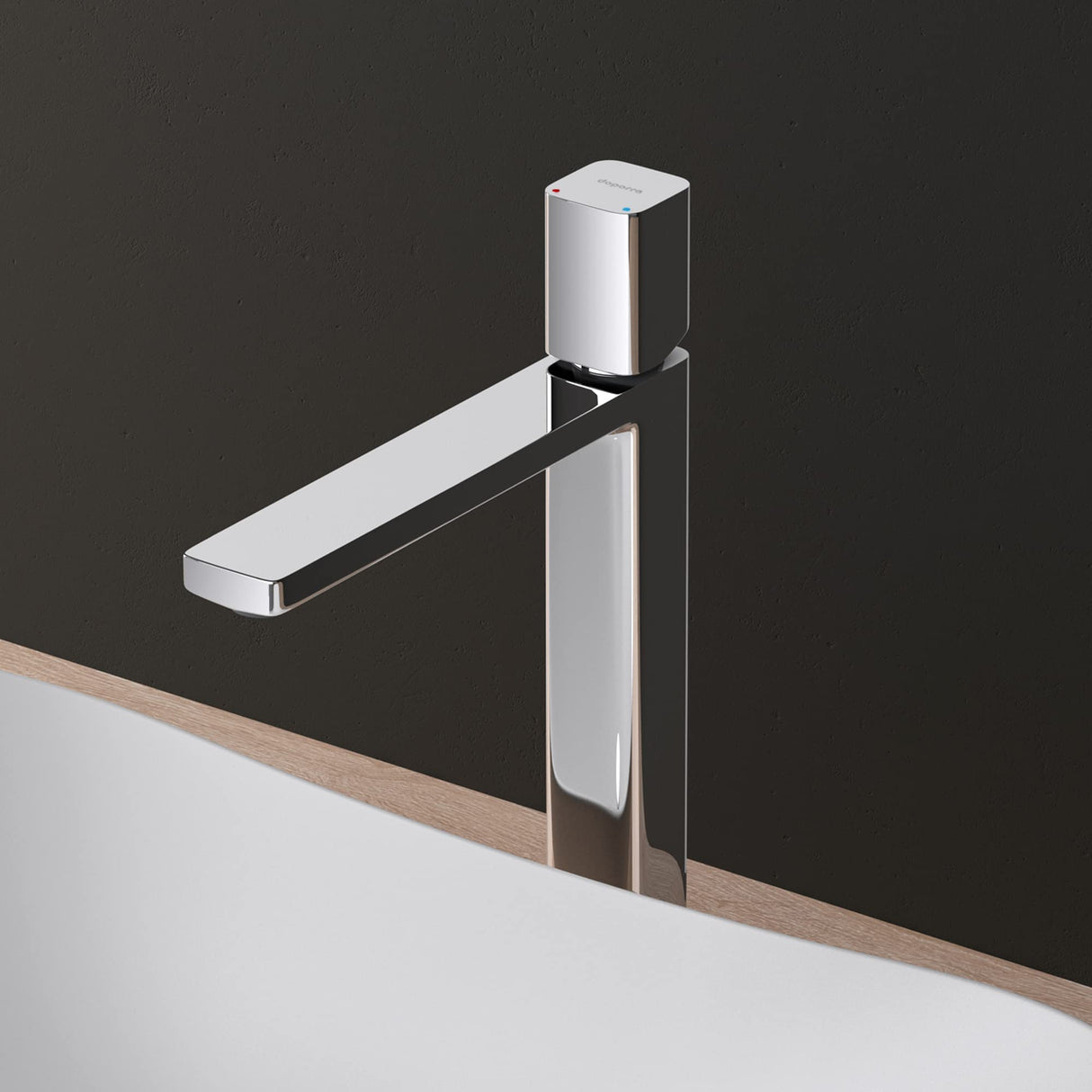 glasvilla Armatur Wasserhahn Bad Waschbeckenarmatur Badinstallationen Einhebelmischer