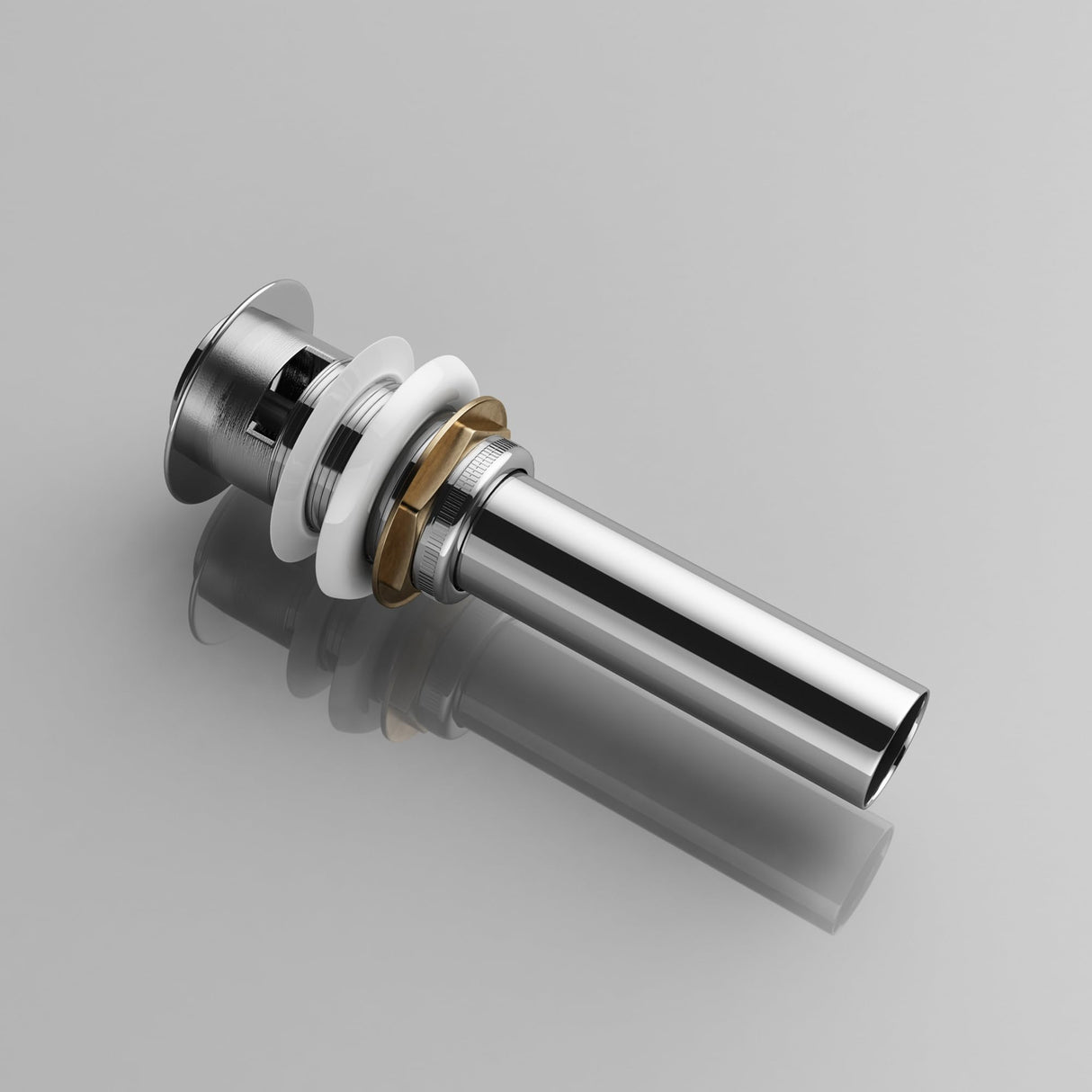 glasvilla Ablaufgarnitur Waschbeckenstöpsel | Waschtisch Stöpsel für alle DIN-Waschbecken