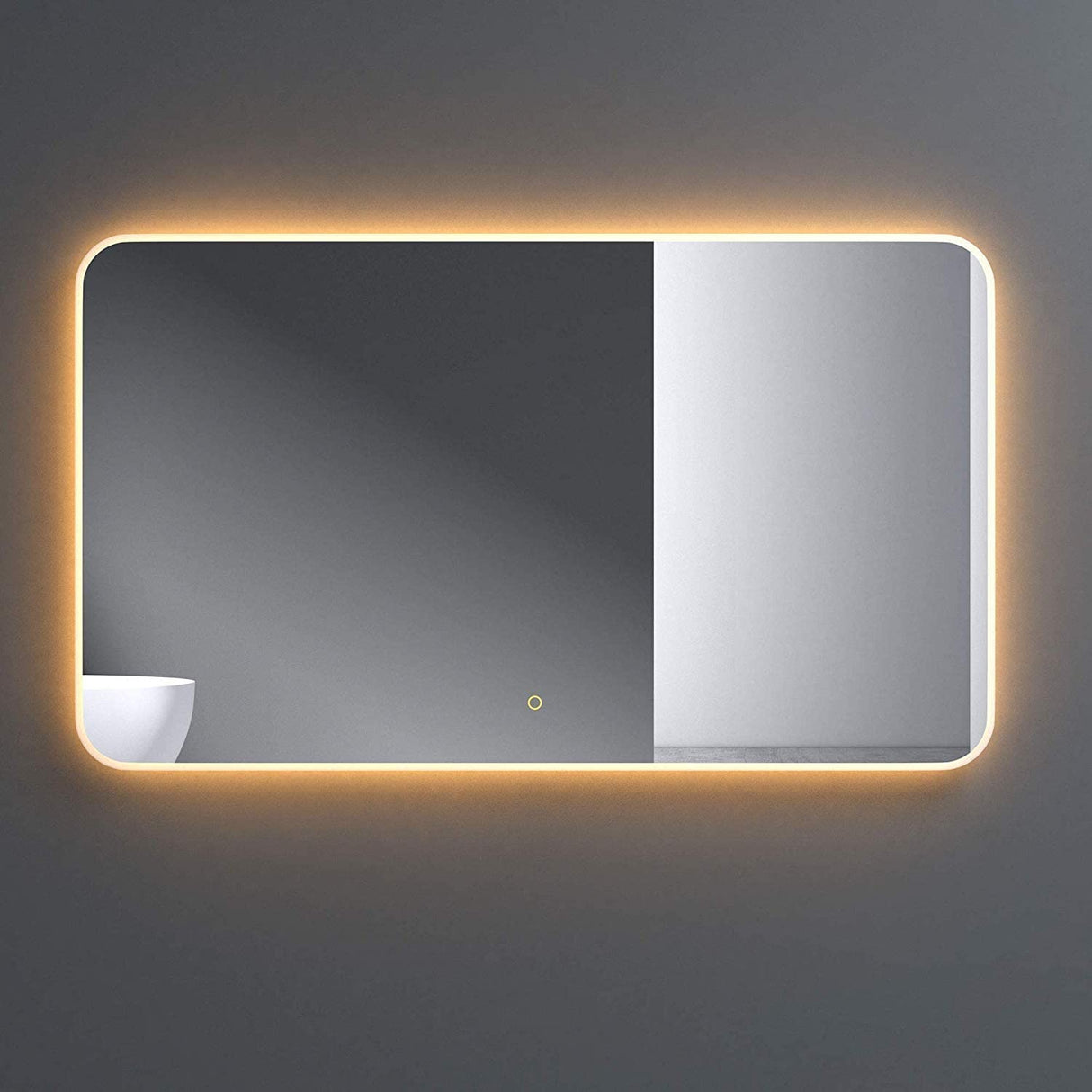 glasvilla Mobile Bagno Sospeso 120x48x63cm con 2 cassetti Mobile da Bagno con Lavabo Deep