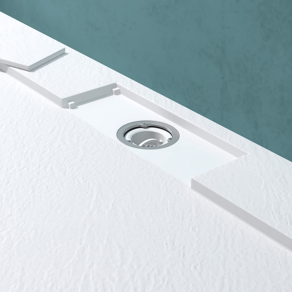 glasvilla Piletta di Scarico per Piatto Doccia Sifone di Scarico per Piatto Doccia Raccordo di Scarico