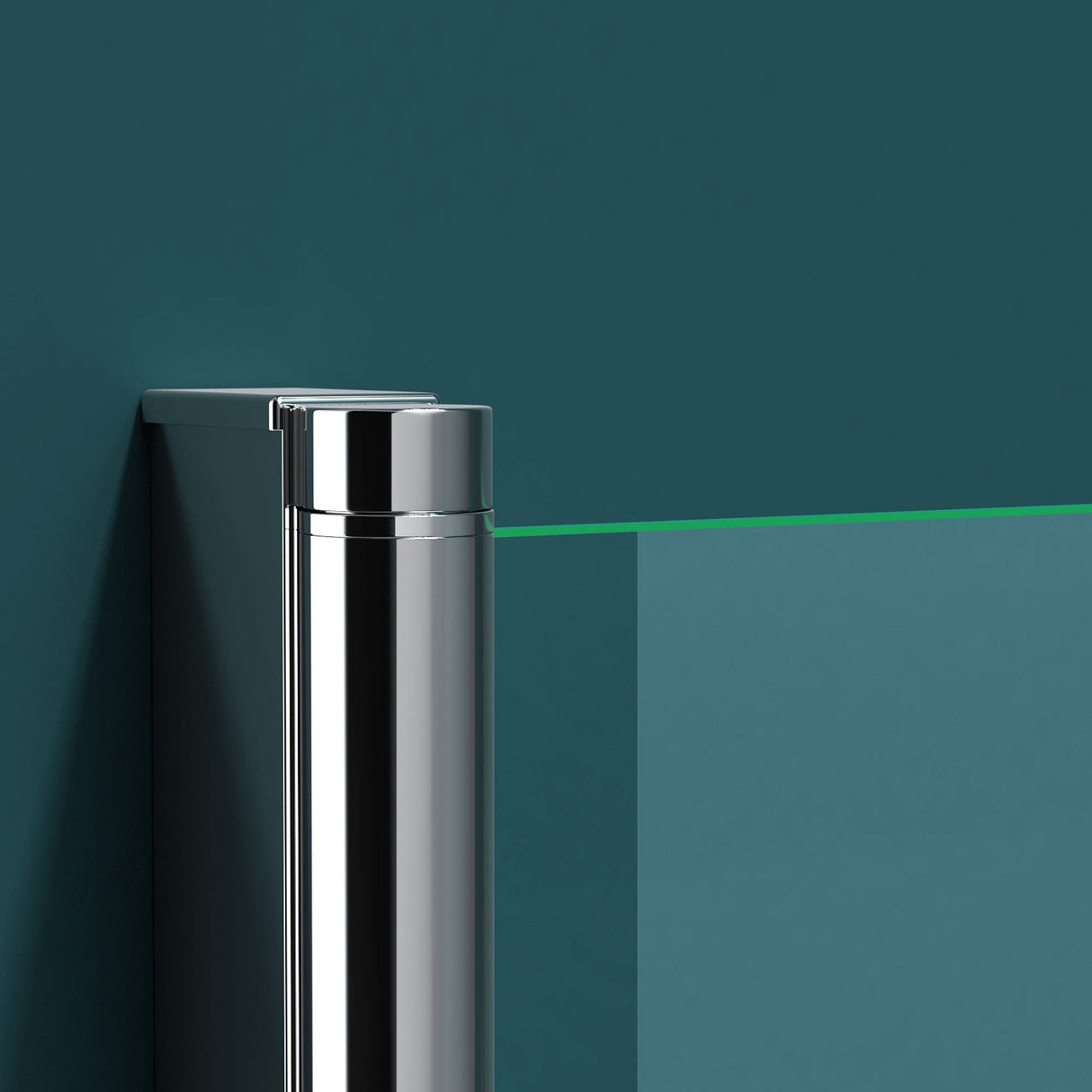 glasvilla Mampara de ducha para bañera Pared de bañera plegable 180° Vidrio de seguridad con NANO 90x140cm Tabique de bañera Accesorio para bañera Cortona1121