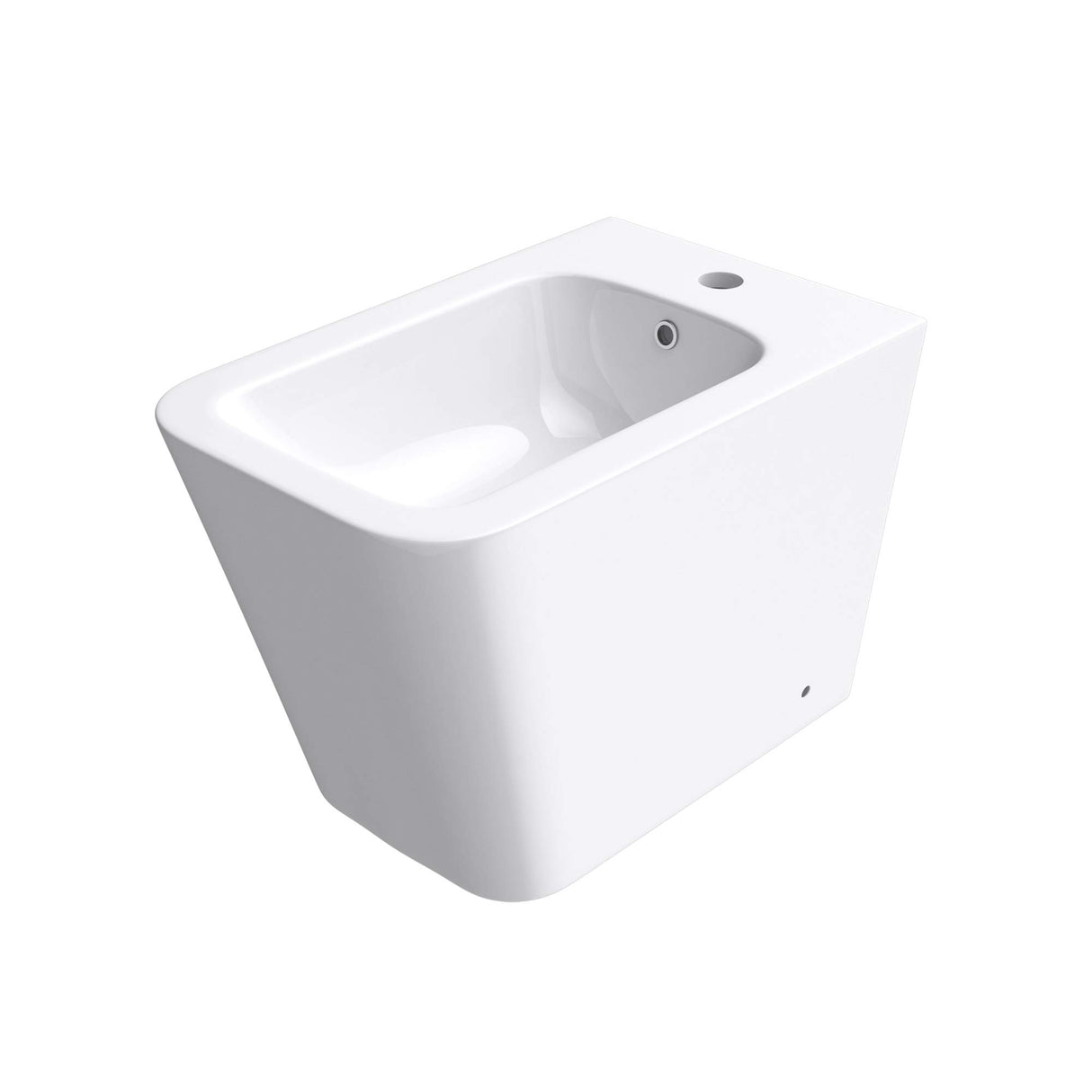 glasvilla Sanitari Bidet Sospeso in Ceramica Superficie Antisporco Sanitari Bagno Bianco