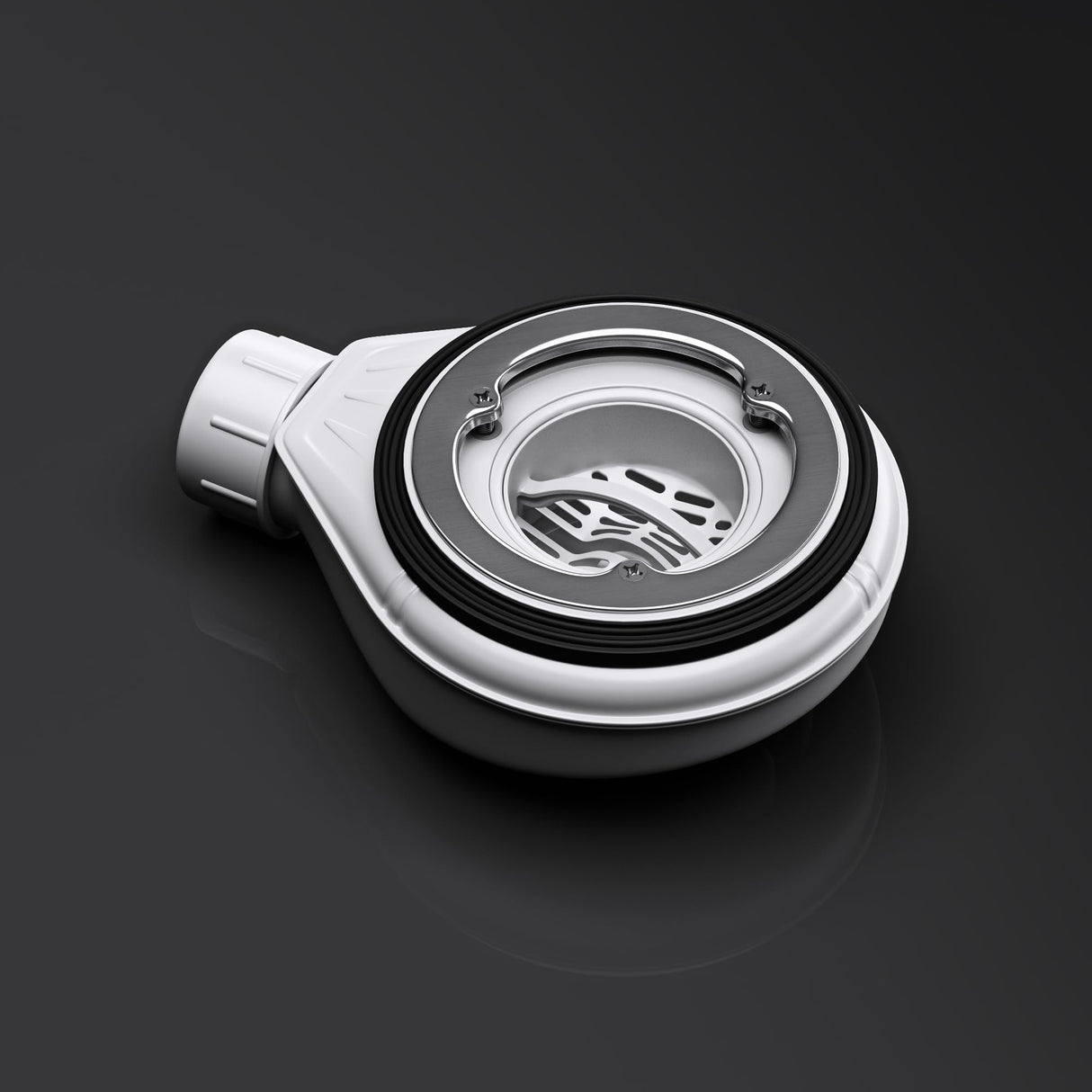 glasvilla Piletta di Scarico per Piatto Doccia Sifone di Scarico per Piatto Doccia Raccordo di Scarico