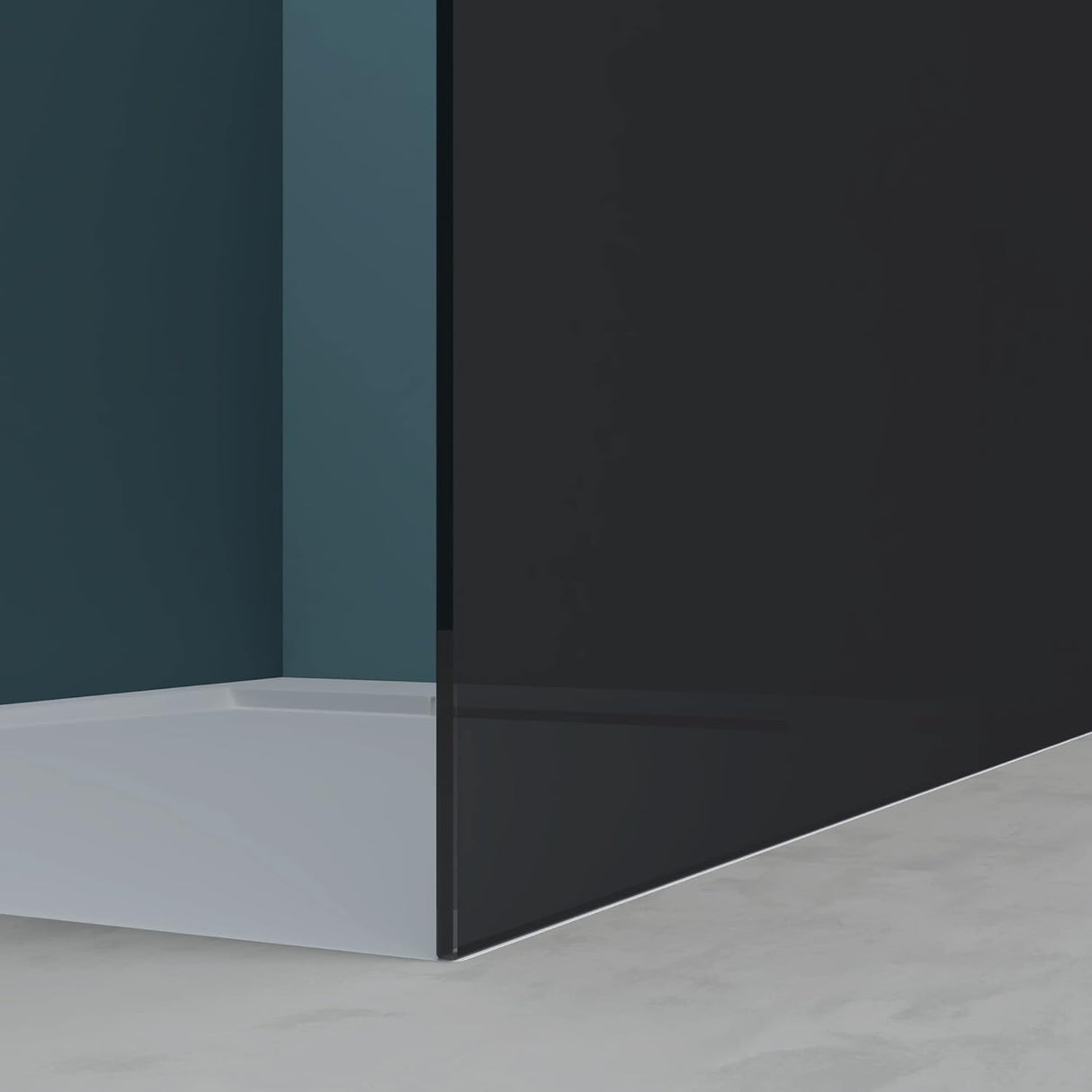 glasvilla Box Doccia Walk-In in Vetro 10mm Parete Doccia in Vetro di Sicurezza ESG con Rivestimento Nano BRAM1 & BRAM2 & BRAM3 Bremen2VG