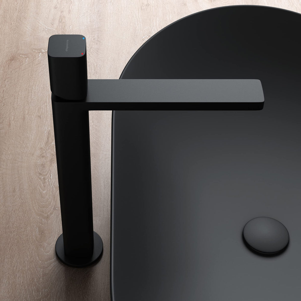 glasvilla Armatur Wasserhahn Bad Waschbeckenarmatur Badinstallationen Einhebelmischer