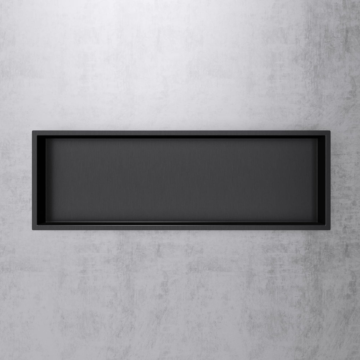 glasvilla Duschnische Bad Wandnische befliesbar aus Edelstahl Duschregal einfache Montage