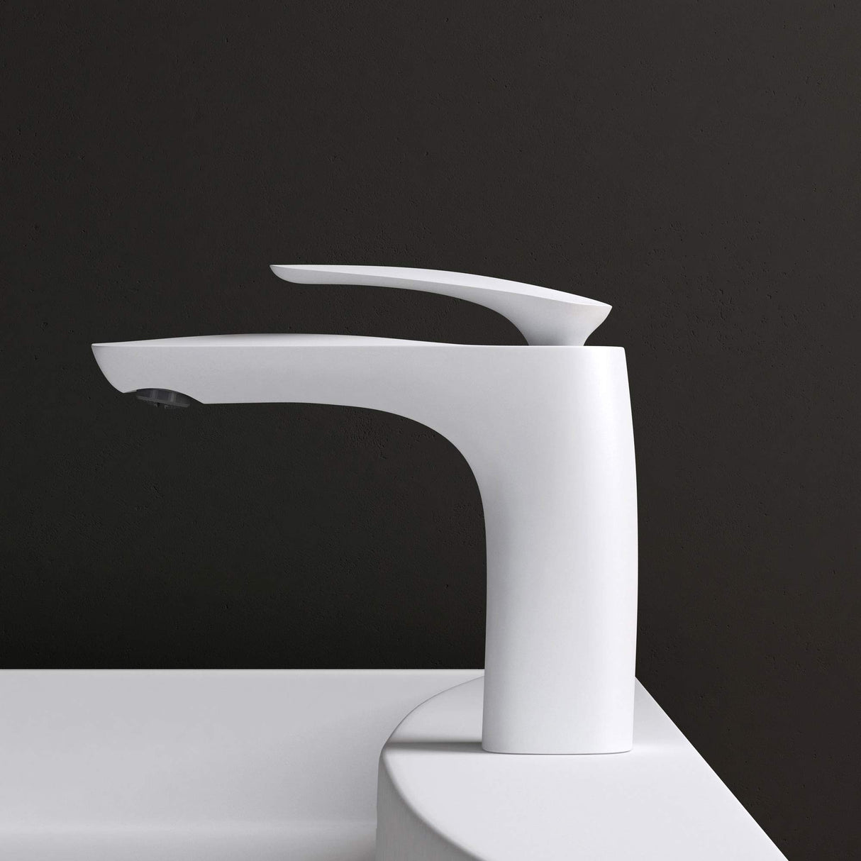 Robinet de salle de bain Glasvilla, mitigeur monocommande pour lavabo, installation de salle de bain, WAM-7201