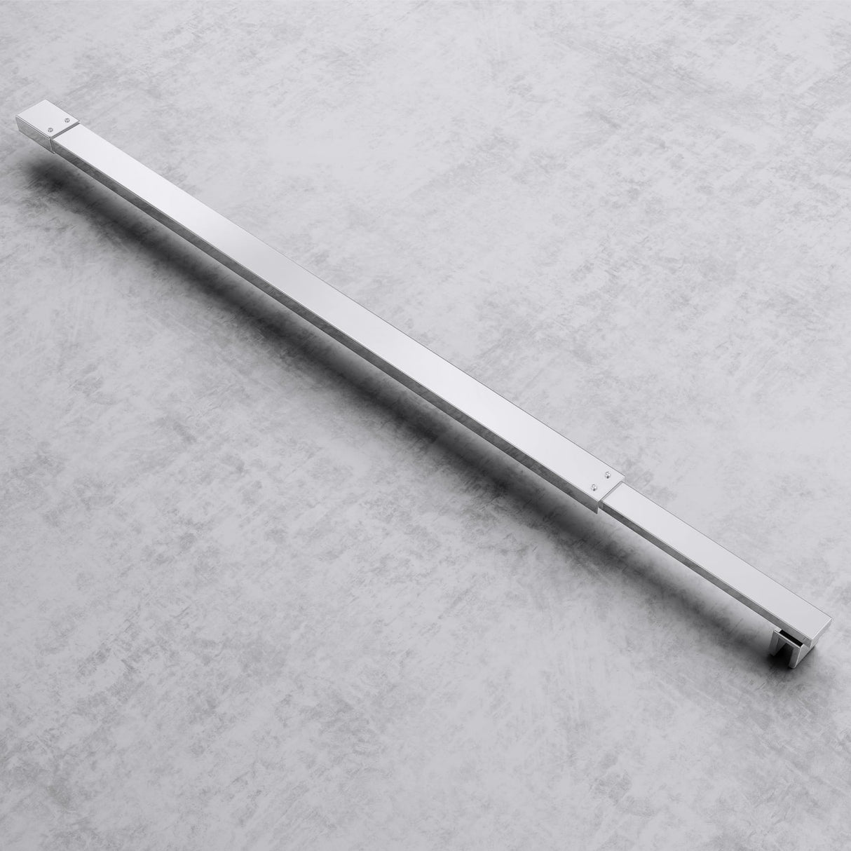 glasvilla Haltestange Duschwand Duschabtrennung Duschglaswand | Stabilisator para ducha Walk in | giratorio 180° para grosor de vidrio de 6-10 mm