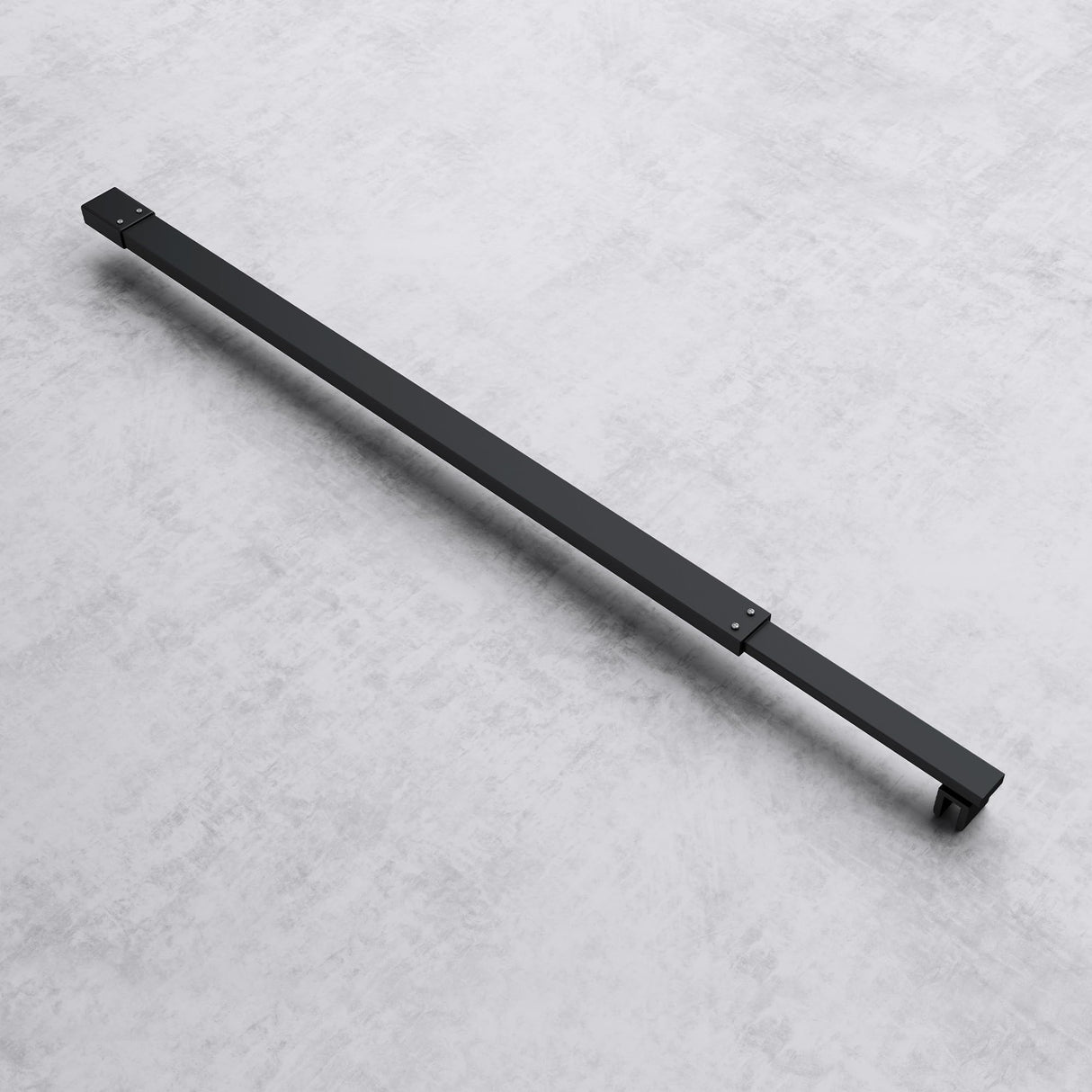 glasvilla Haltestange Duschwand Duschabtrennung Duschglaswand | Stabilisator para ducha Walk in | giratorio 180° para grosor de vidrio de 6-10 mm