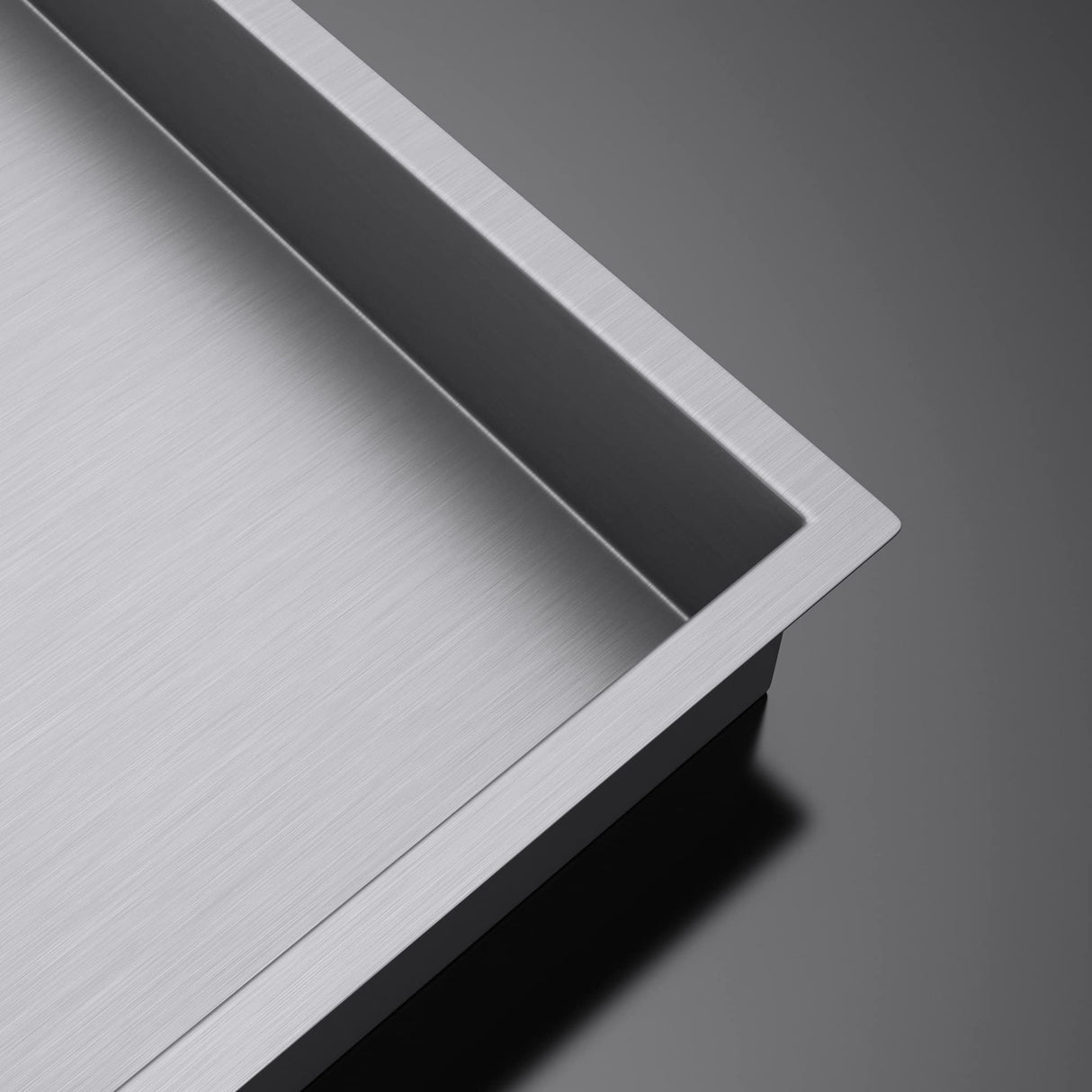 glasvilla Duschnische Bad Wandnische befliesbar aus Edelstahl Duschregal einfache Montage