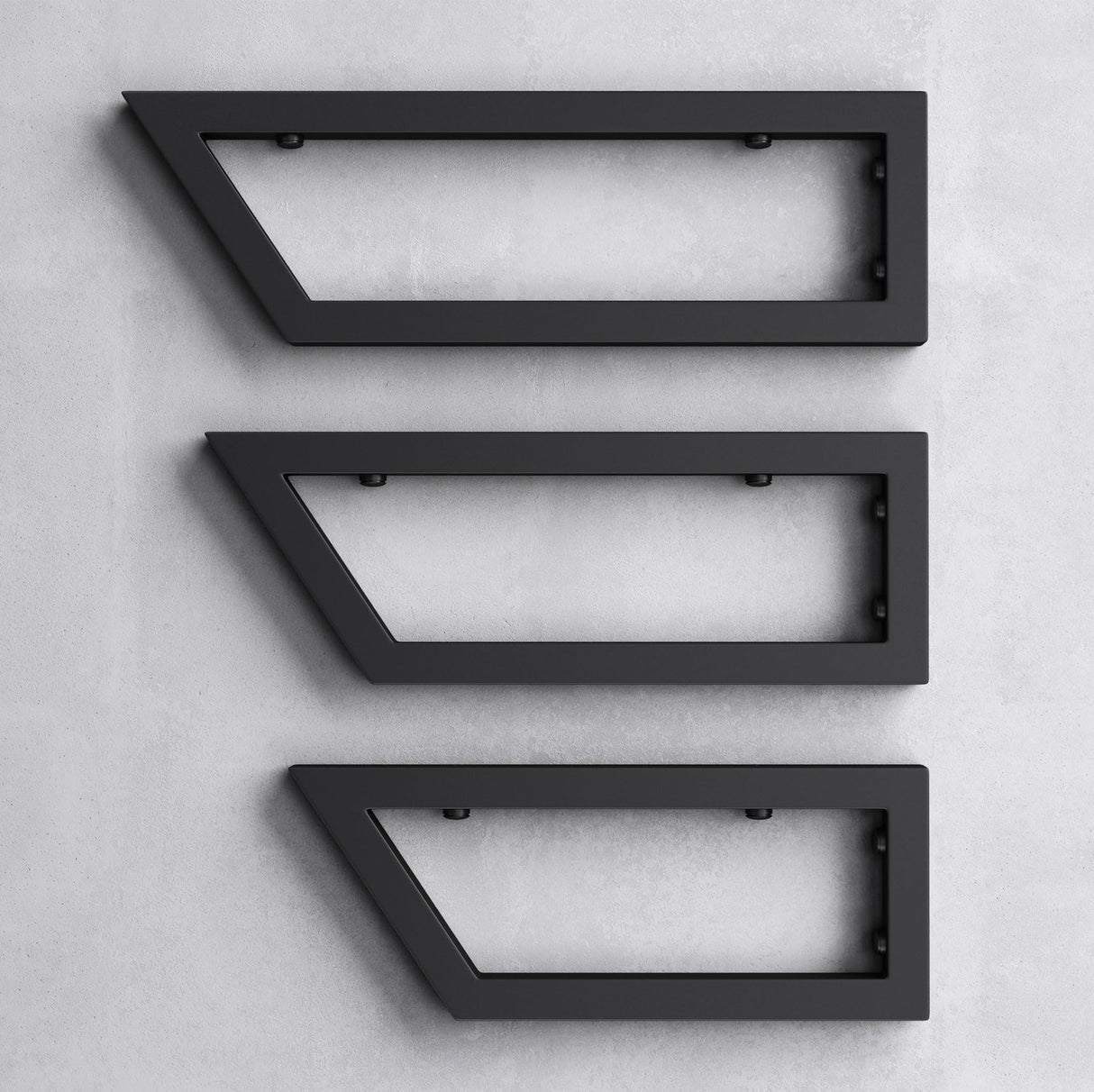 glasvilla Supporto da Parete per Lavandino Lavabo d'Appoggio Mensole Reggimensola Porta-Asciugamani in Acciaio Inossidabile WH04