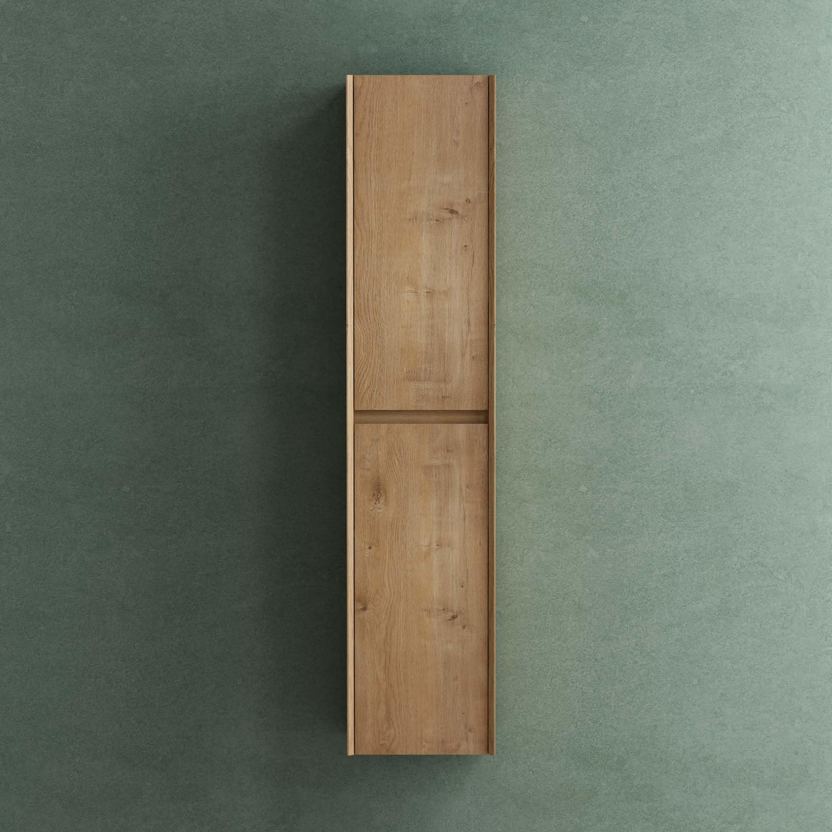 glasvilla Armadio Colonna Bagno 35x30x160cm, Mobiletto da Bagno Alto Multiuso con 2 Ante e 6 Vani Mobile da Bagno Rimo