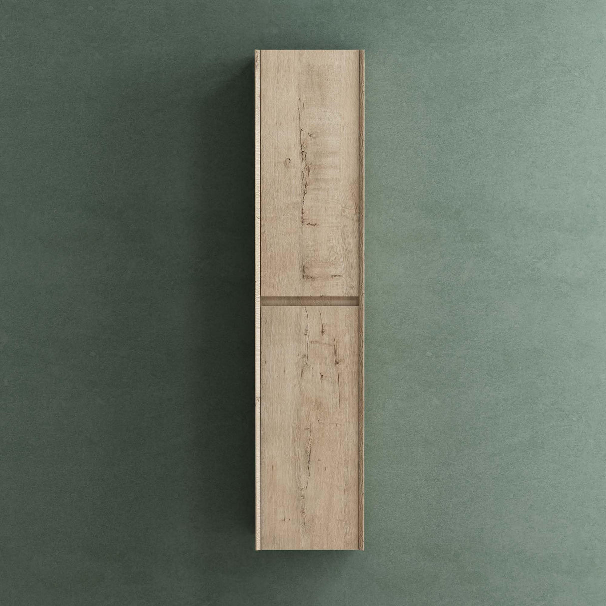 glasvilla Armadio Colonna Bagno 35x30x160cm, Mobiletto da Bagno Alto Multiuso con 2 Ante e 6 Vani Mobile da Bagno Rimo