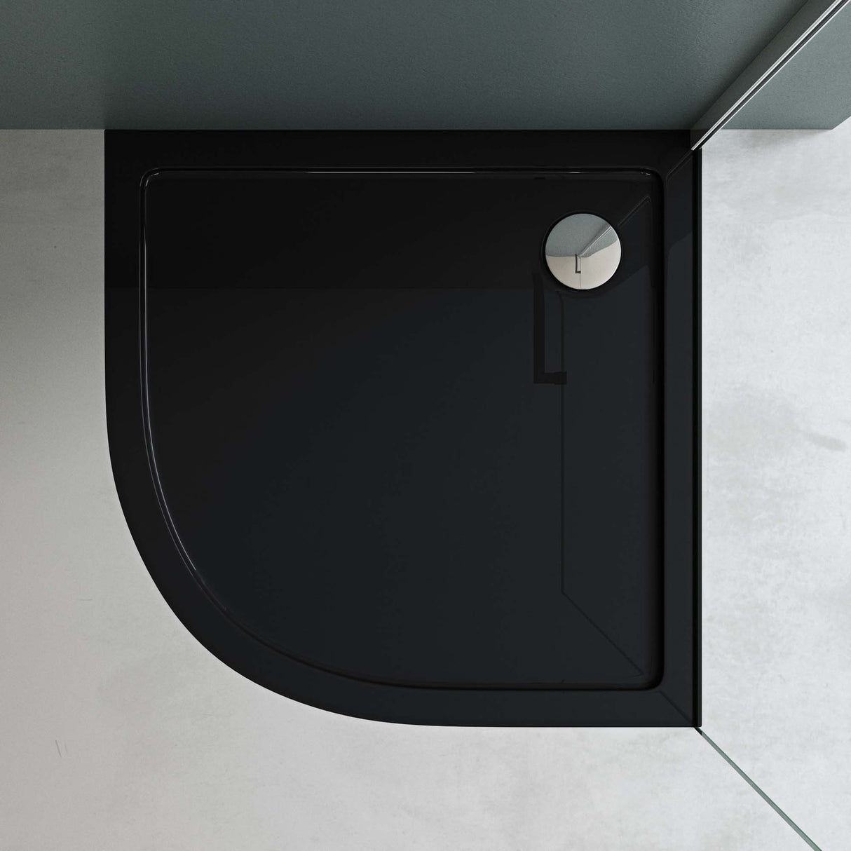 glasvilla Piatto Doccia in Acrilico Piatto Doccia a Quadrato Altezza di 4CM Faro3