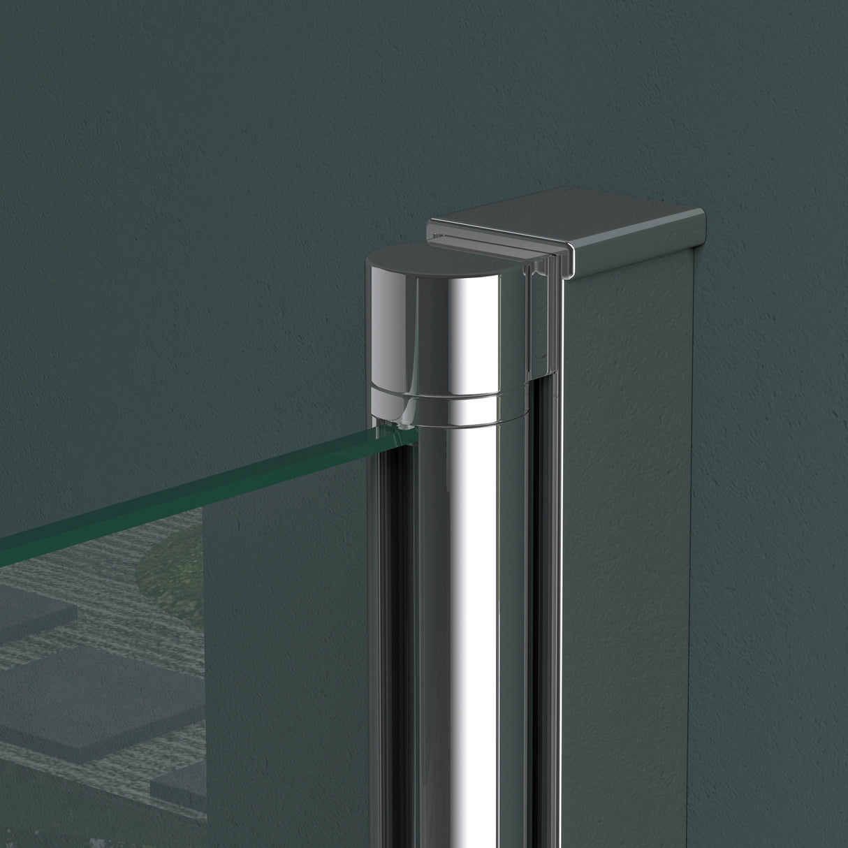 glasvilla Parete Vasca da Bagno Doccia 80x140cm, Parete Sopravasca Doccia in Vetro di Sicurezza Apertura 180° con Nano Rivestimenti e Guarnizione Cortona201