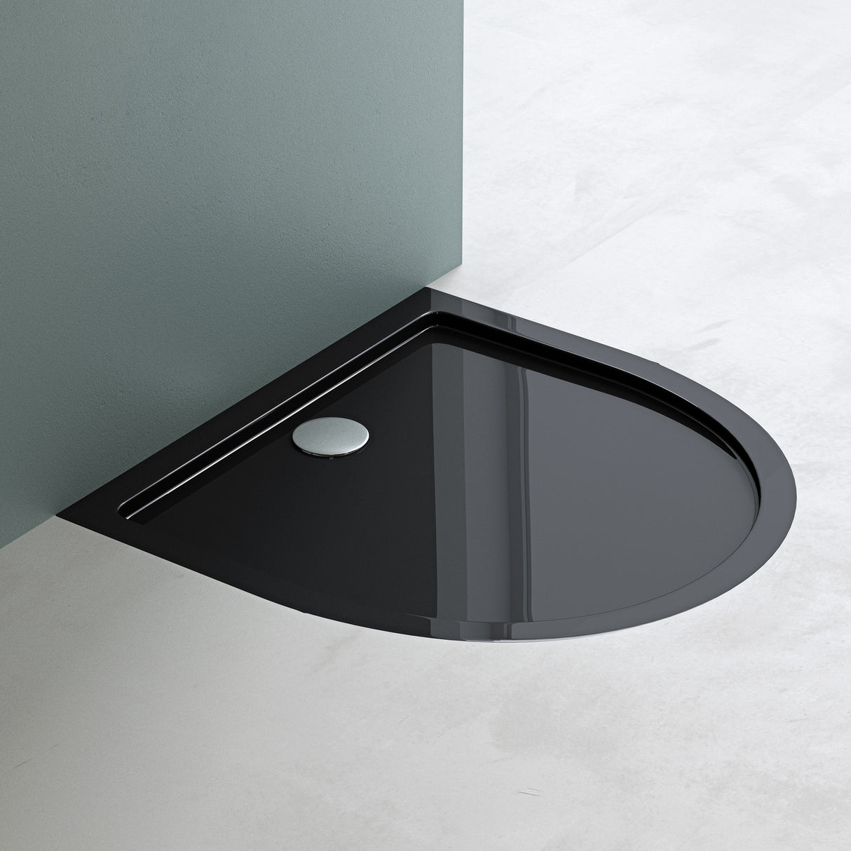 glasvilla Piatto Doccia in Acrilico Piatto Doccia Quadrato Altezza di 4CM, Faro4