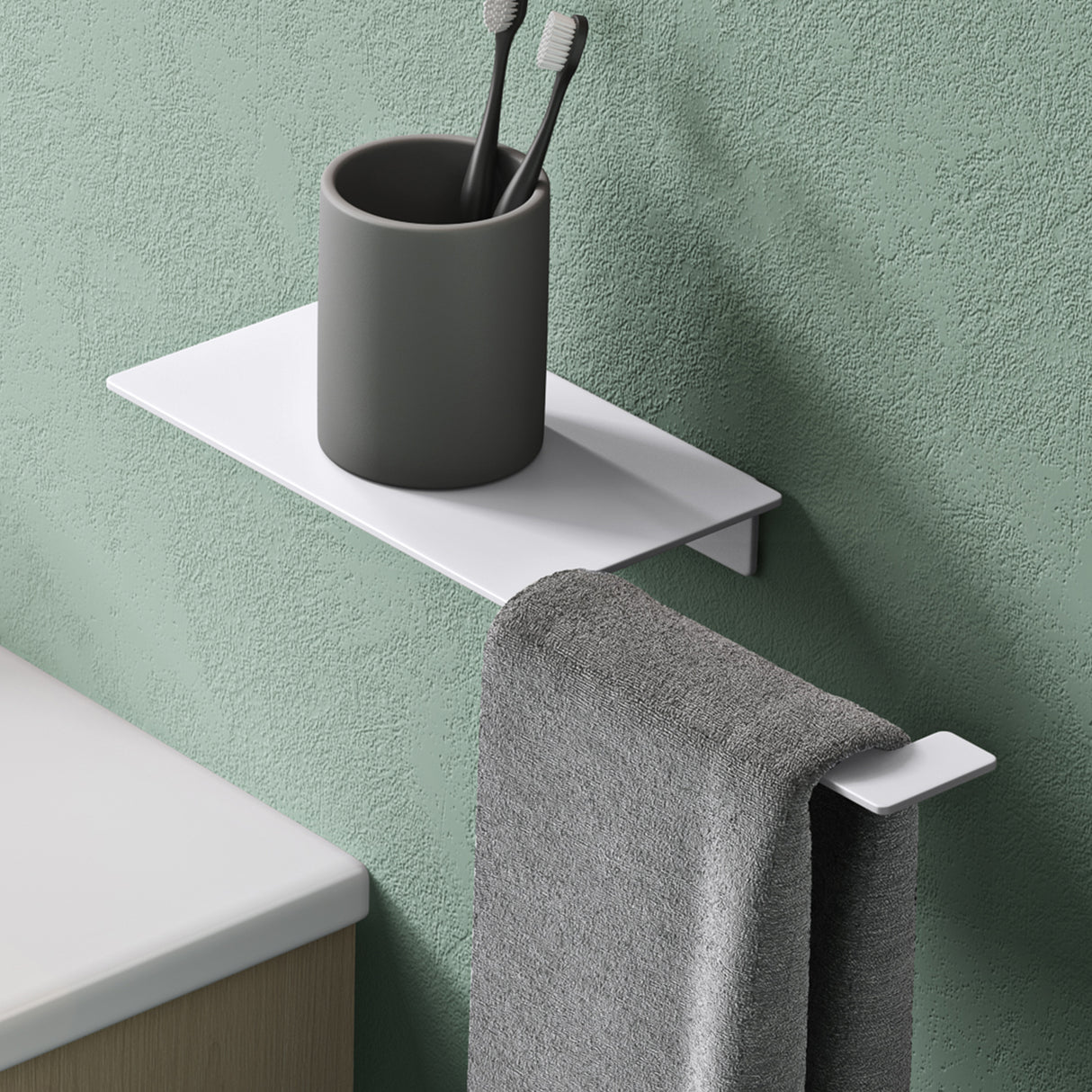 soporte de papel higiénico glasvilla, soporte de papel higiénico WC de acero inoxidable, soporte para rollos Lino-01