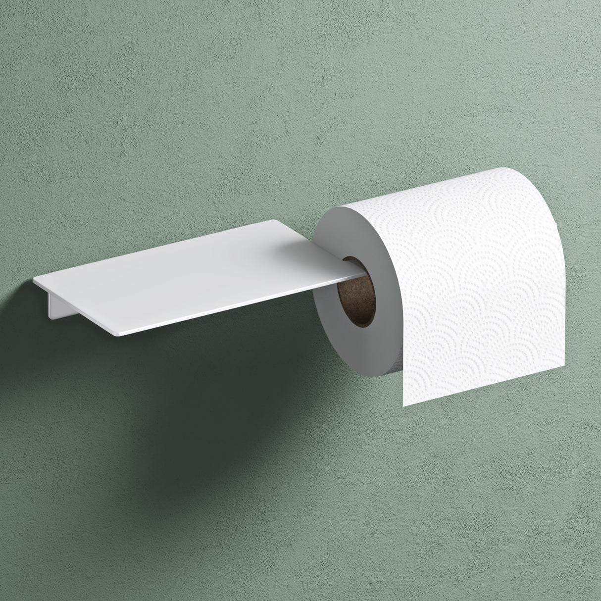 soporte de papel higiénico glasvilla, soporte de papel higiénico WC de acero inoxidable, soporte para rollos Lino-01