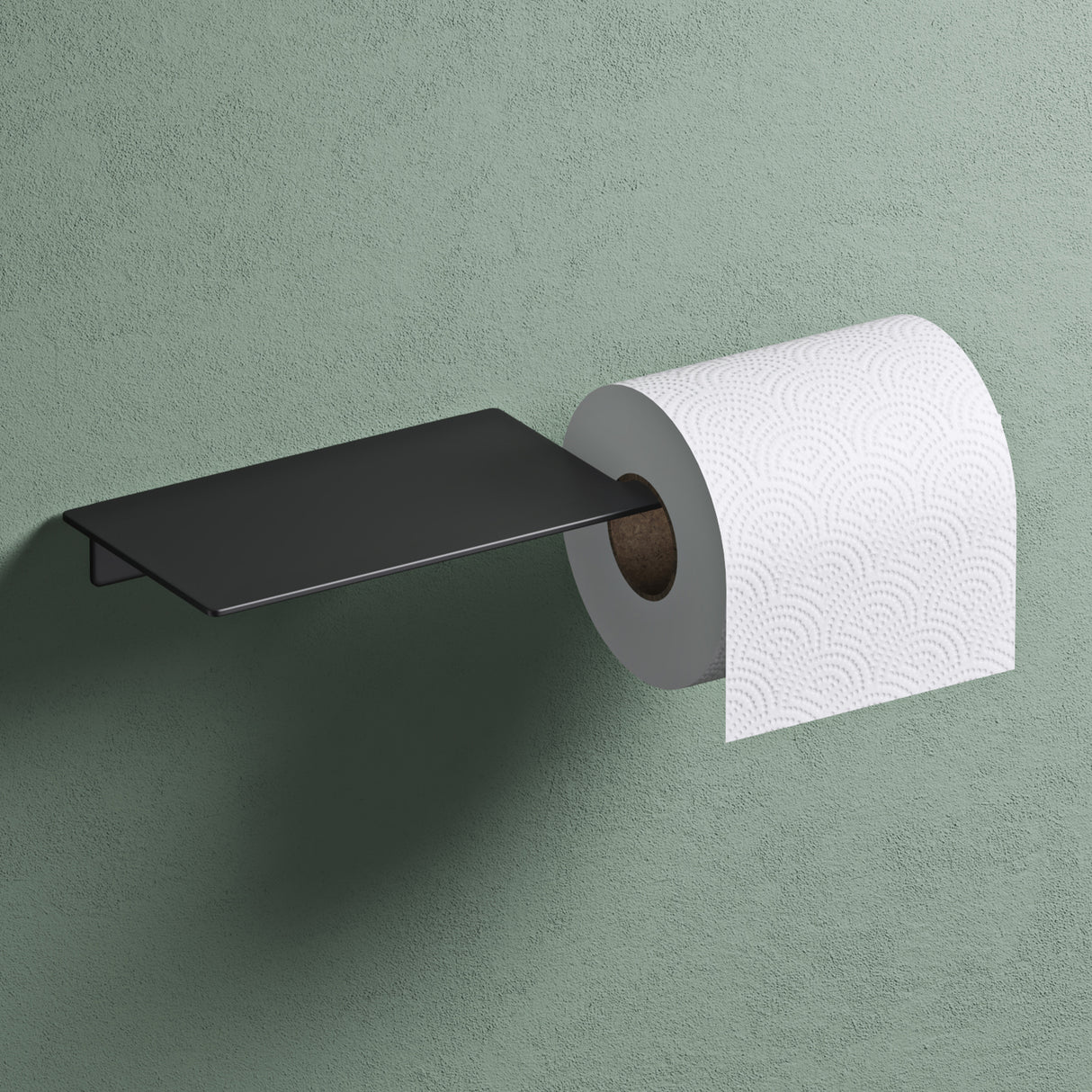 Glasvilla Design Portarrollos de Acero Inoxidable Lino-01 – Minimalismo Elegante para Baños Modernos
