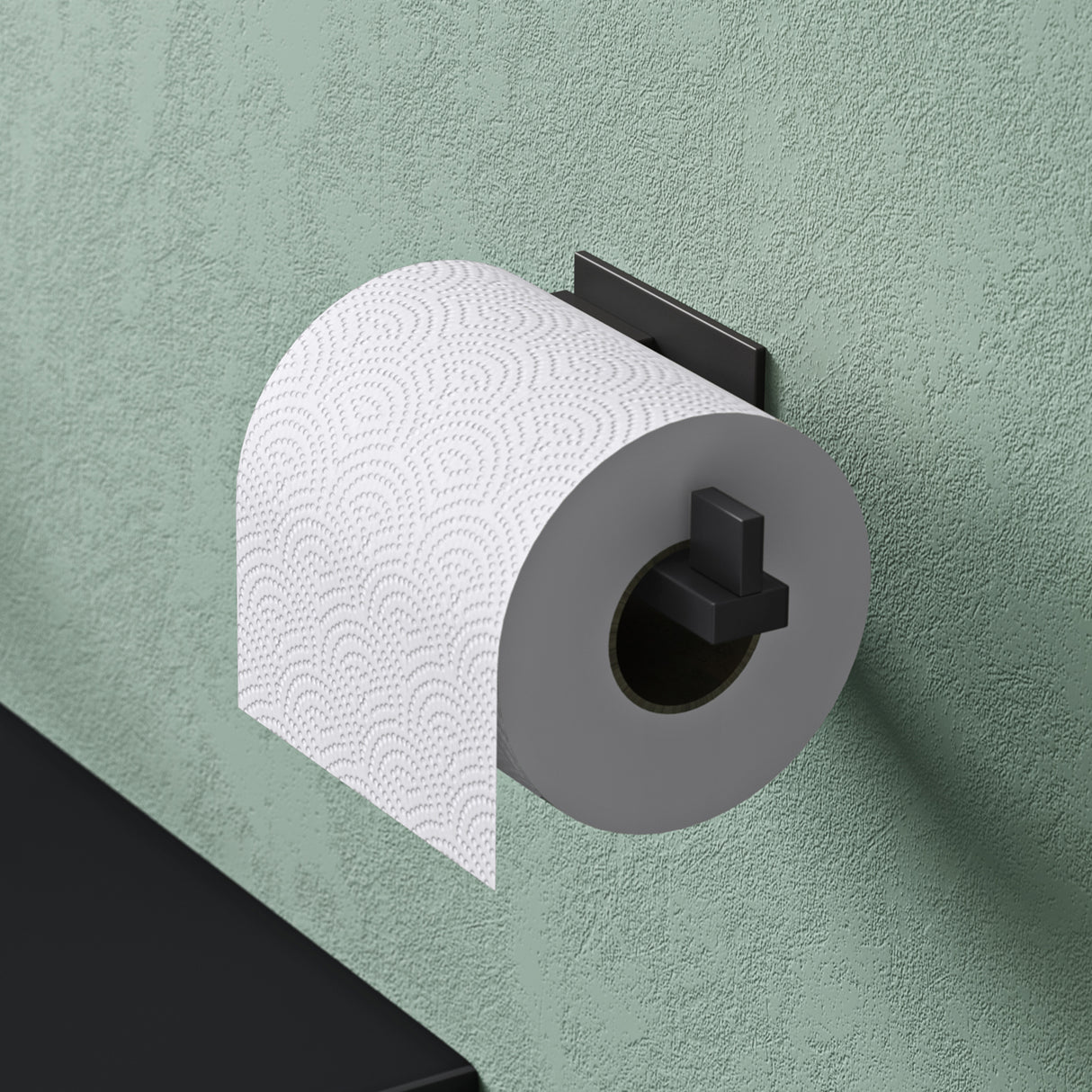 glasvilla Toilettenpapierhalter Klopapierhalter WC aus Edelstahl, Toilettenpapier Halterung Rollenhalter Lino-02+03+04