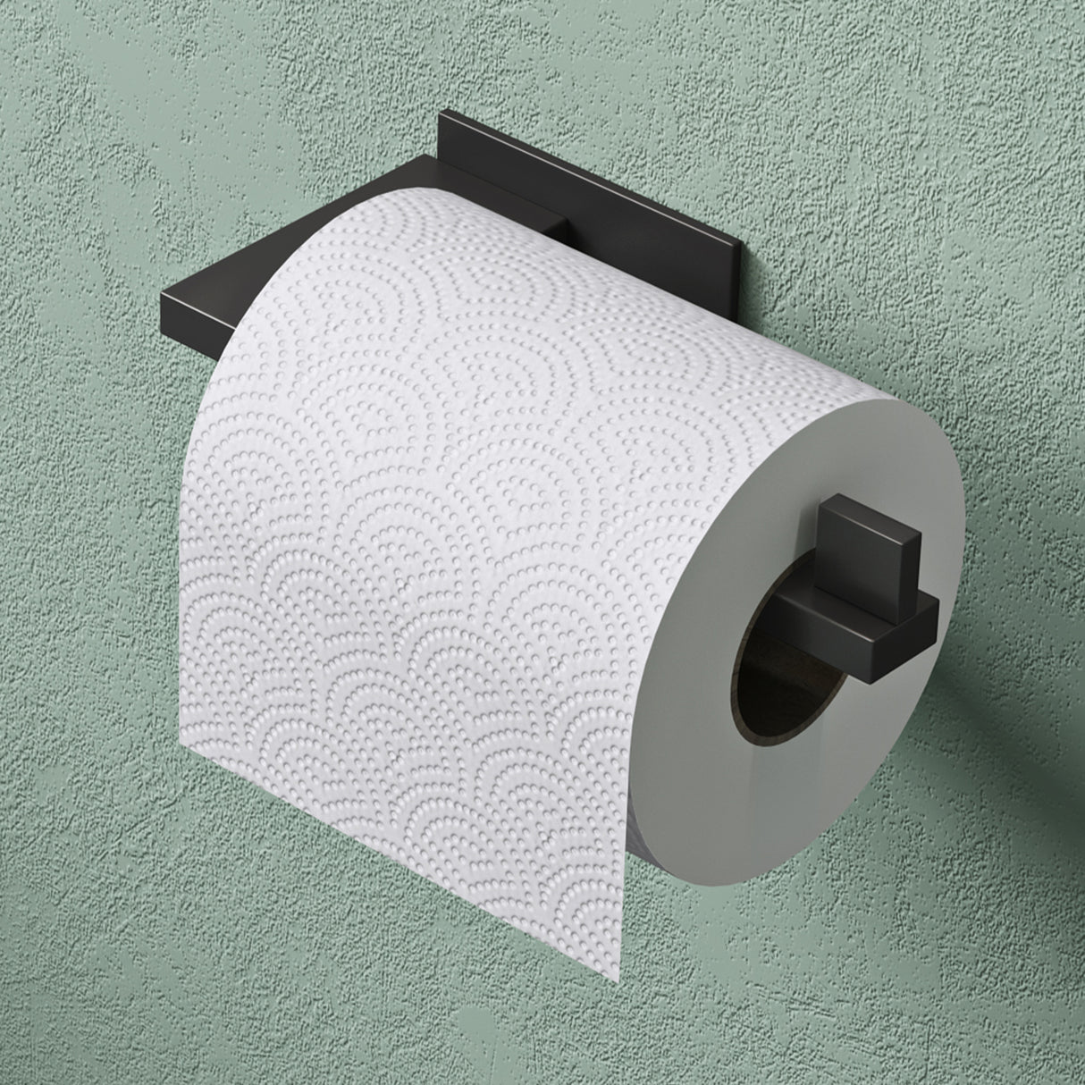 glasvilla Toilettenpapierhalter Klopapierhalter WC aus Edelstahl, Toilettenpapier Halterung Rollenhalter Lino-02+03+04