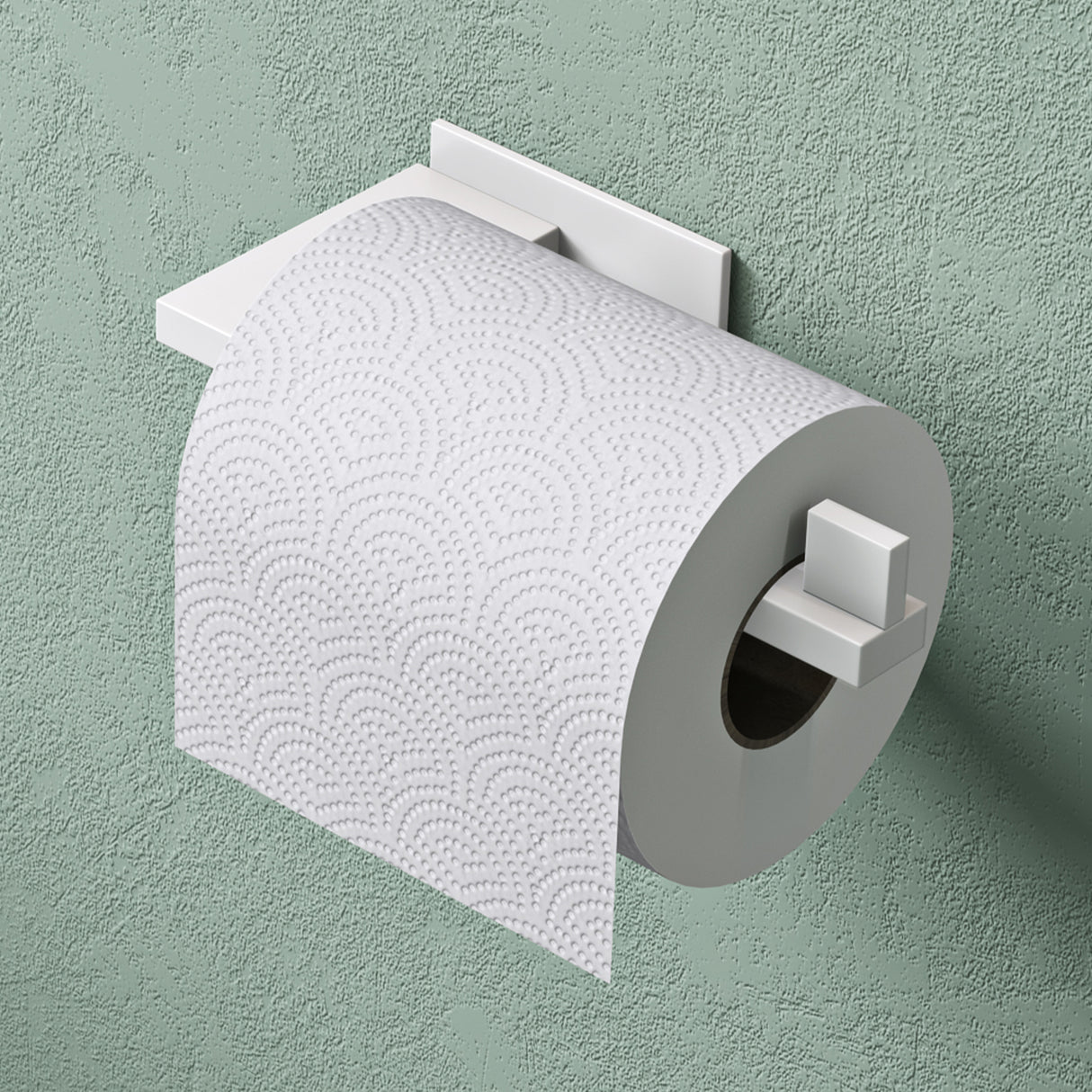 glasvilla Toilettenpapierhalter Klopapierhalter WC aus Edelstahl, Toilettenpapier Halterung Rollenhalter Lino-02+03+04