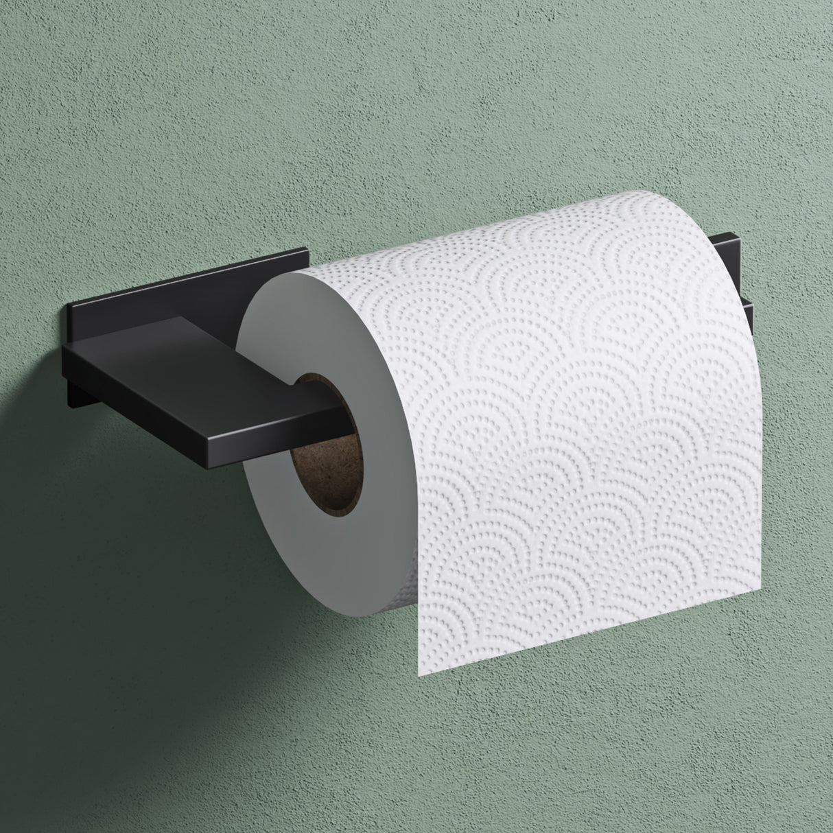 glasvilla Toilettenpapierhalter Klopapierhalter WC aus Edelstahl, Toilettenpapier Halterung Rollenhalter Lino-02+03+04