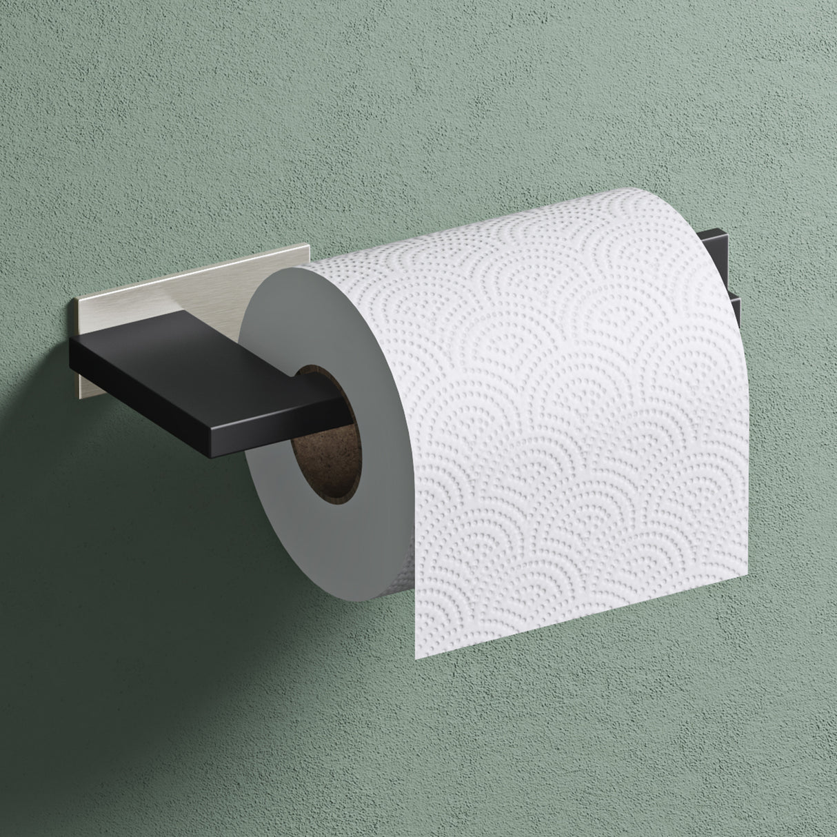 glasvilla Toilettenpapierhalter Klopapierhalter WC aus Edelstahl, Toilettenpapier Halterung Rollenhalter Lino-02+03+04