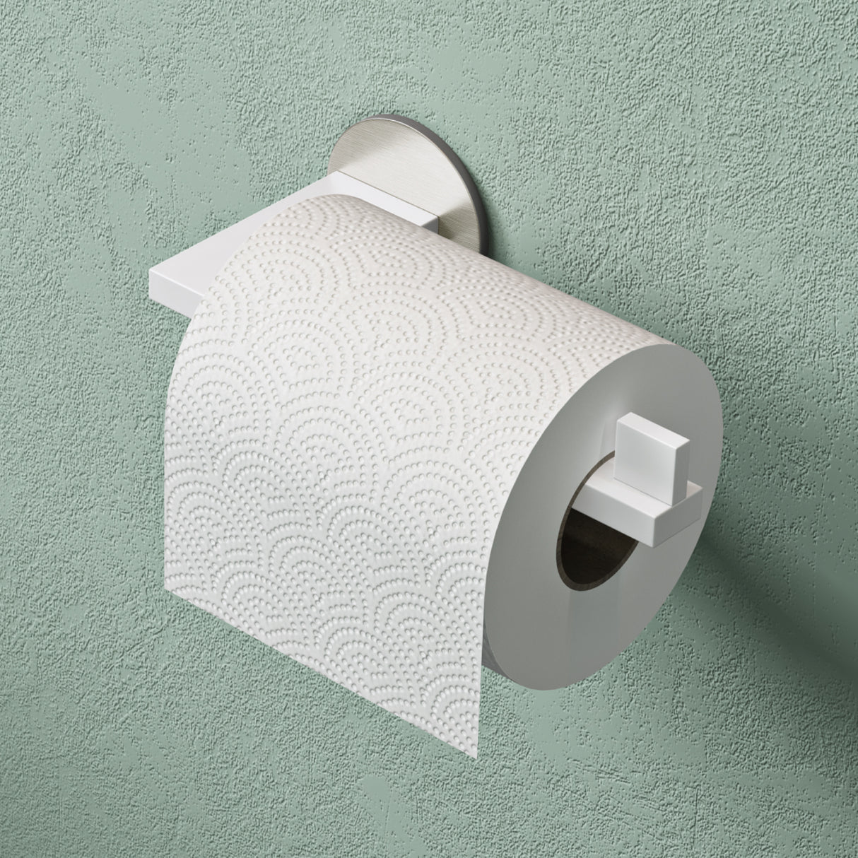 glasvilla Toilettenpapierhalter Klopapierhalter WC aus Edelstahl, Toilettenpapier Halterung Rollenhalter Lino-02+03+04